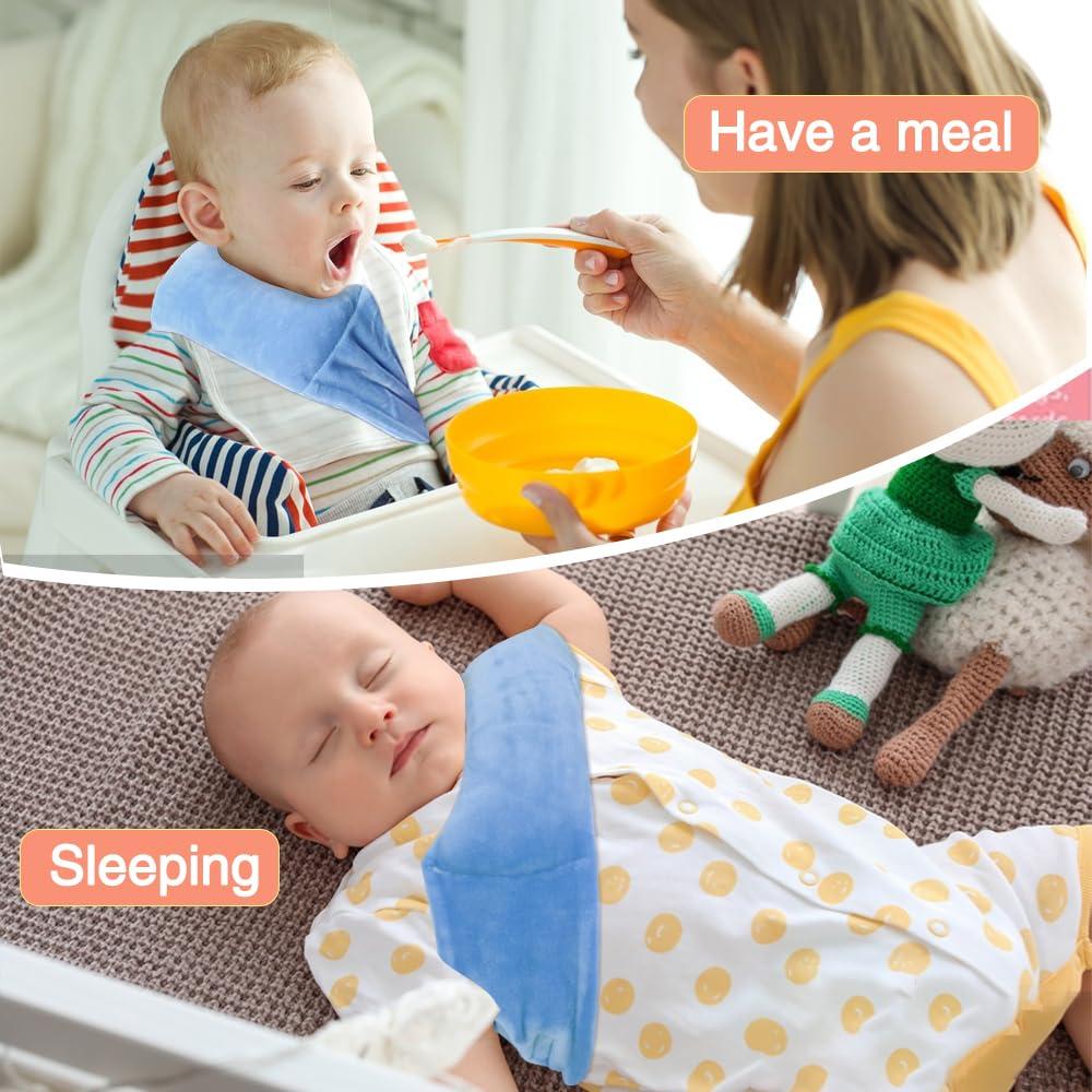 Torticollis Pillows for Infants Neck Support Newborn Toddler Car Seat Head Positioner for Traveling Sleeping Baby Kid Head Correction Adjustable Soft Cusion