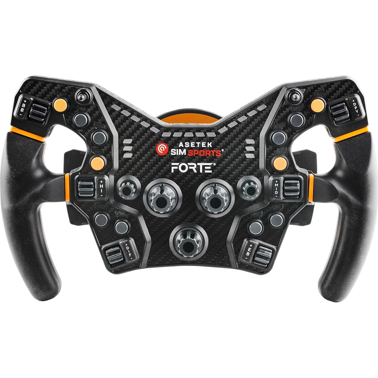 Volante de Simulación Asetek Forte Formula para PC - Alta Precisión