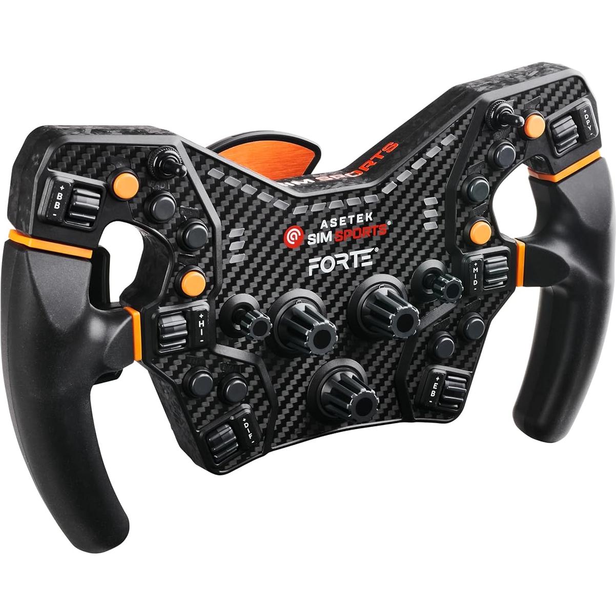 Volante de Simulación Asetek Forte Formula para PC - Alta Precisión