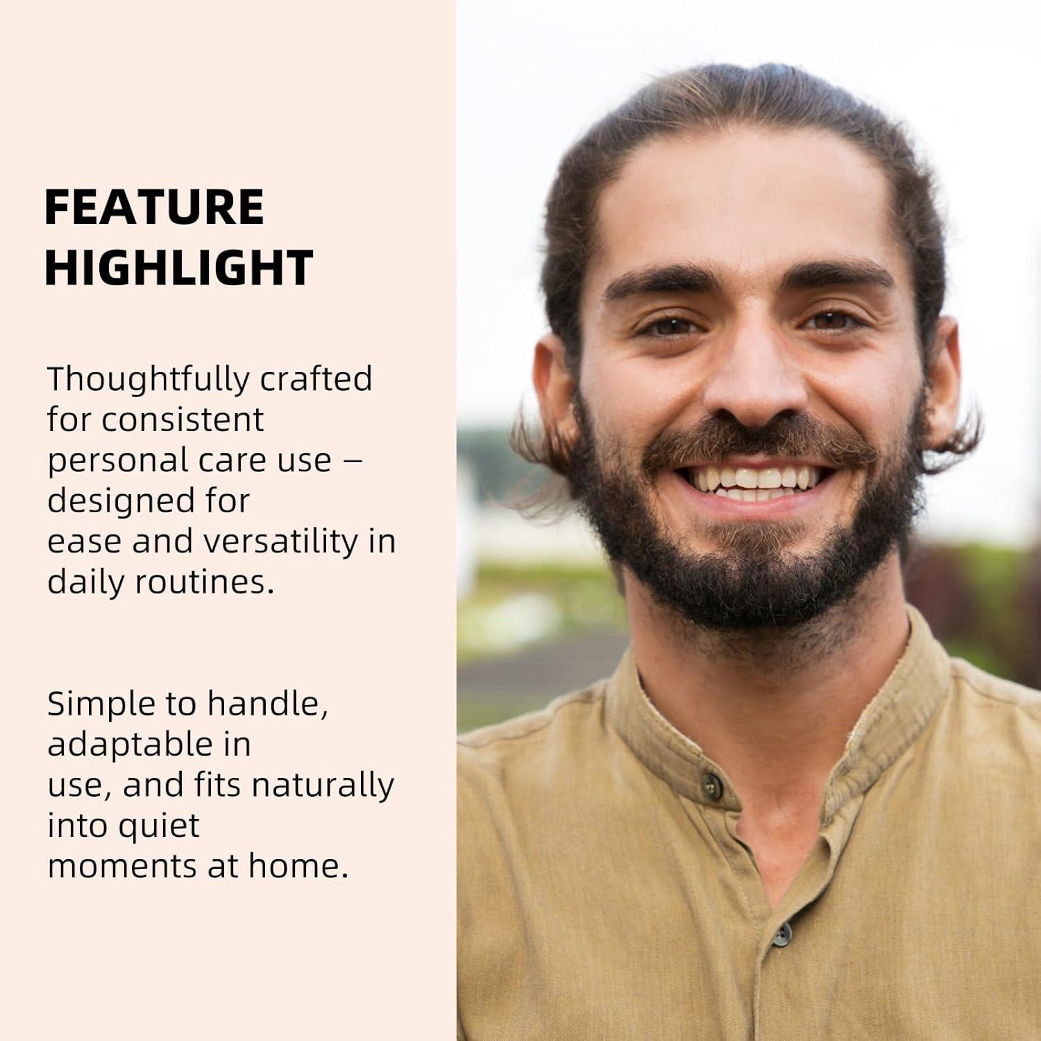 Rodillo Derma Microneedle Graehn 0.25mm para Cabello y Piel