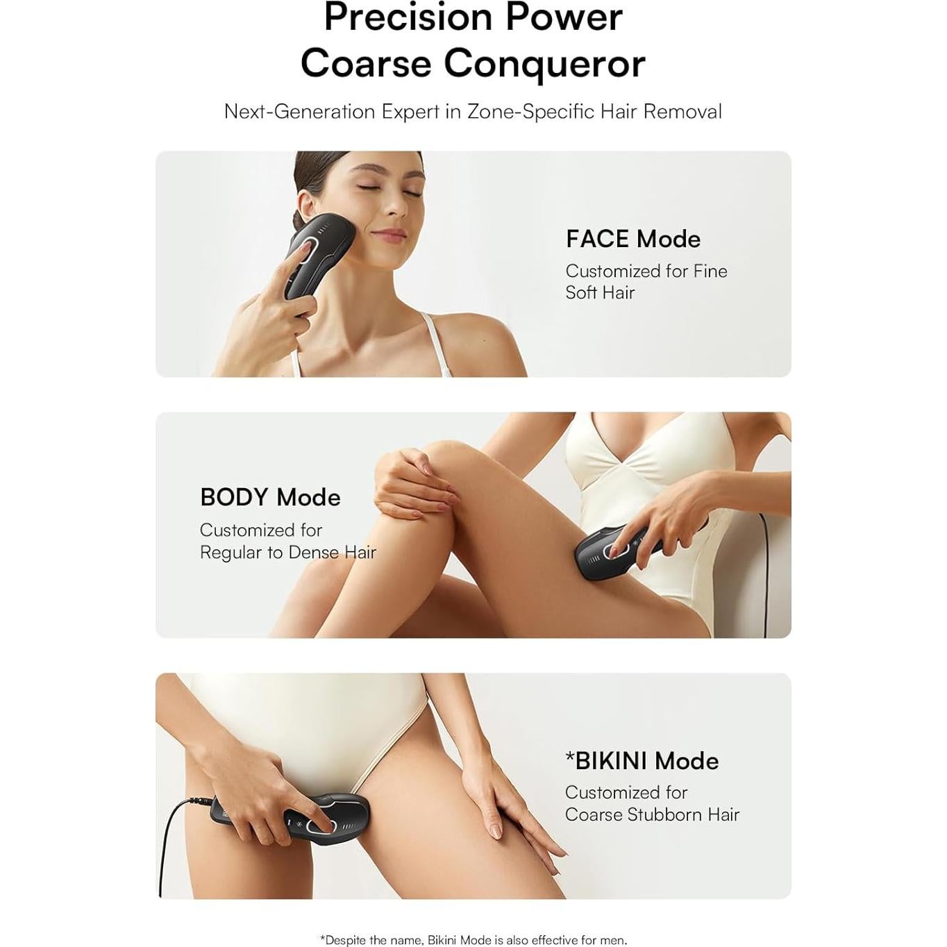 Eliminador de Vello Láser INIA HAUTE Pro IPL Indoloro 308g