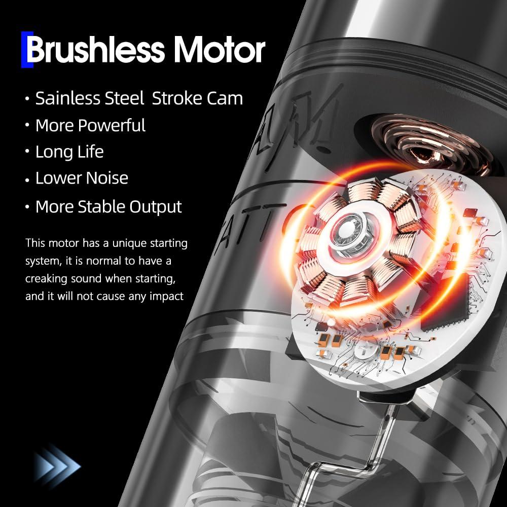 Máquina de Tatuaje Rotativa Ambition Torped 28mm Profesional