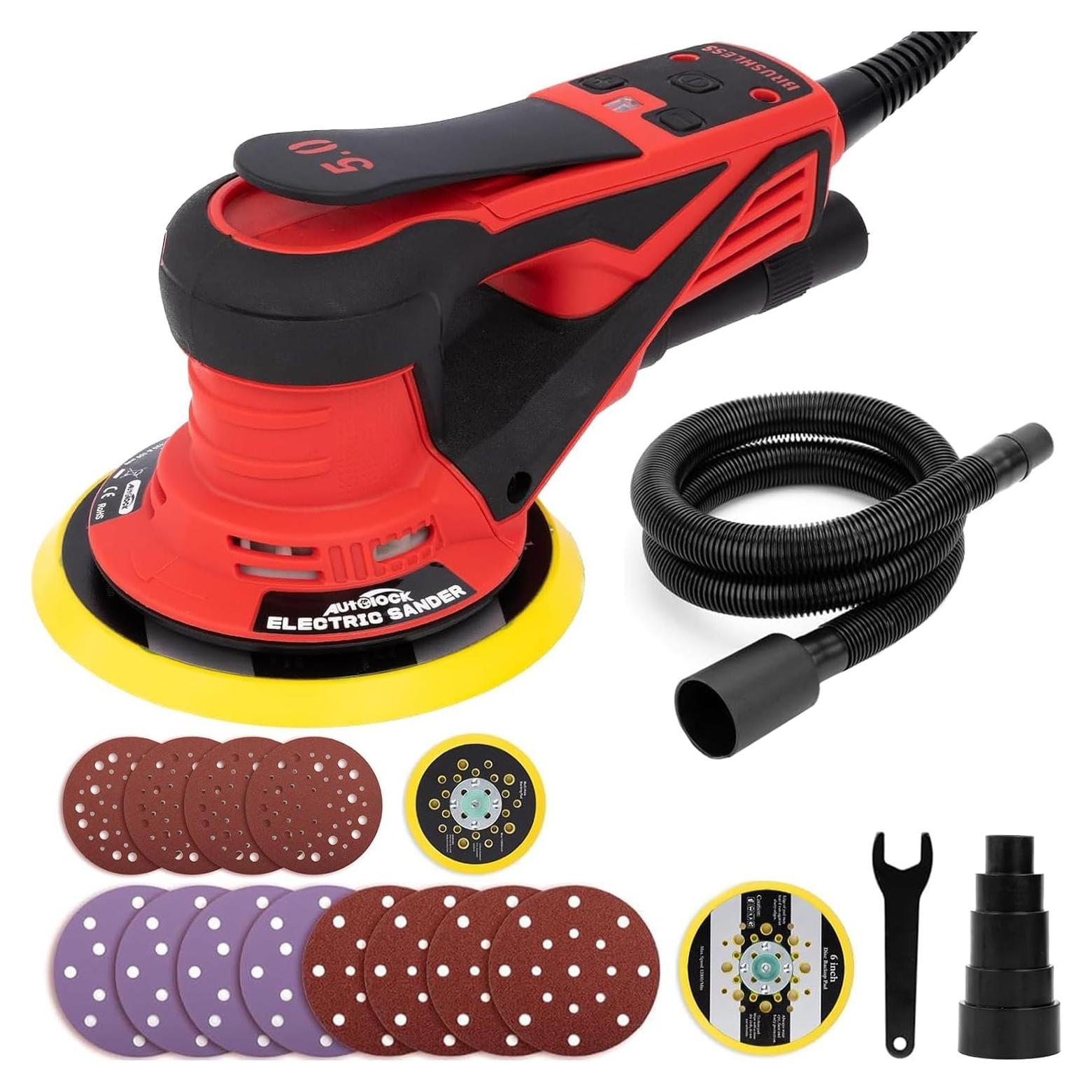 Lijadora Orbital Eléctrica Autolock 350W 10000RPM 5/6"