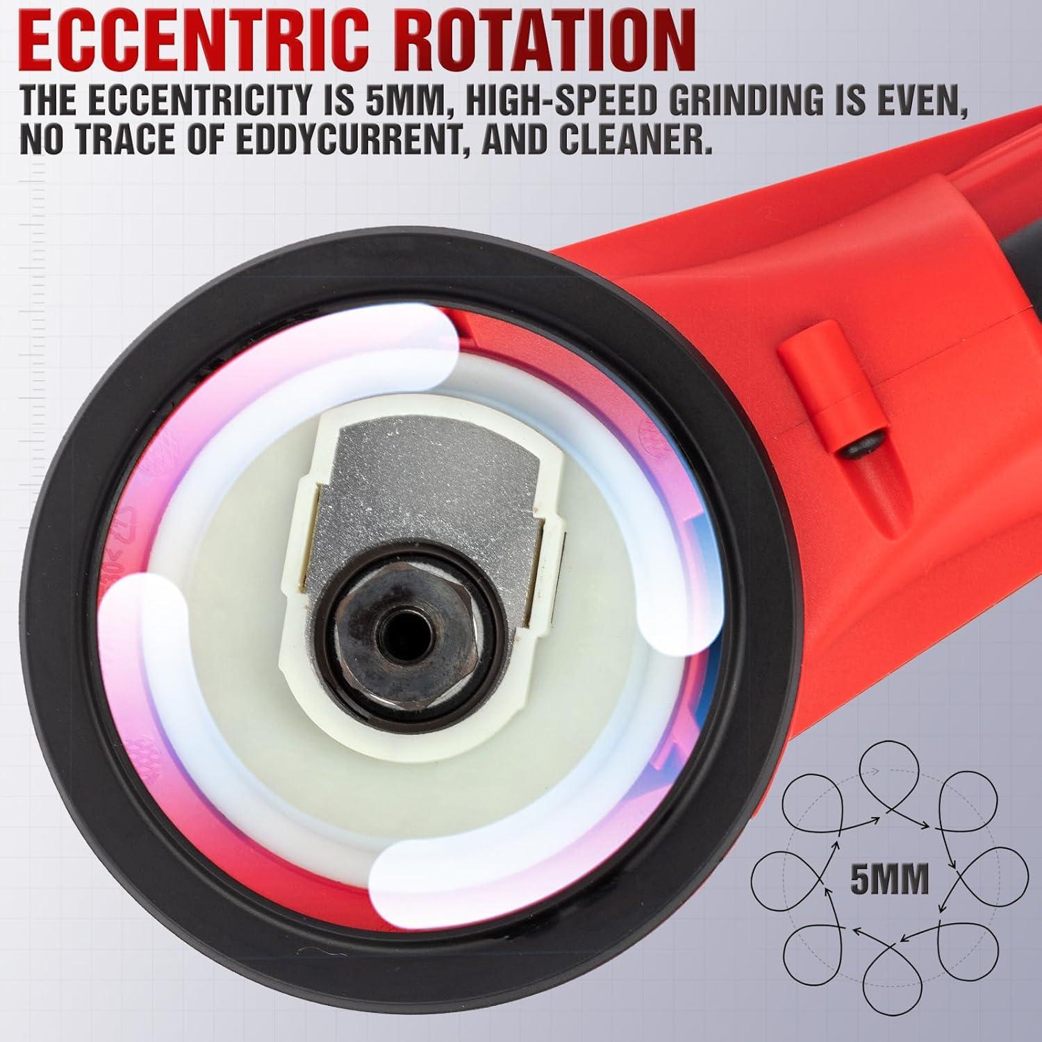 Lijadora Orbital Eléctrica Autolock 350W 10000RPM 5/6"