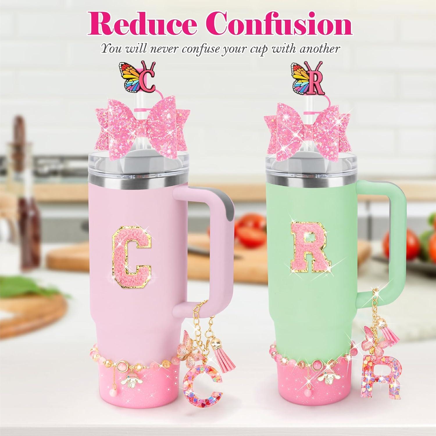 Conjunto de Accesorios para Taza Stanley Nuozme 6 Piezas Rosa