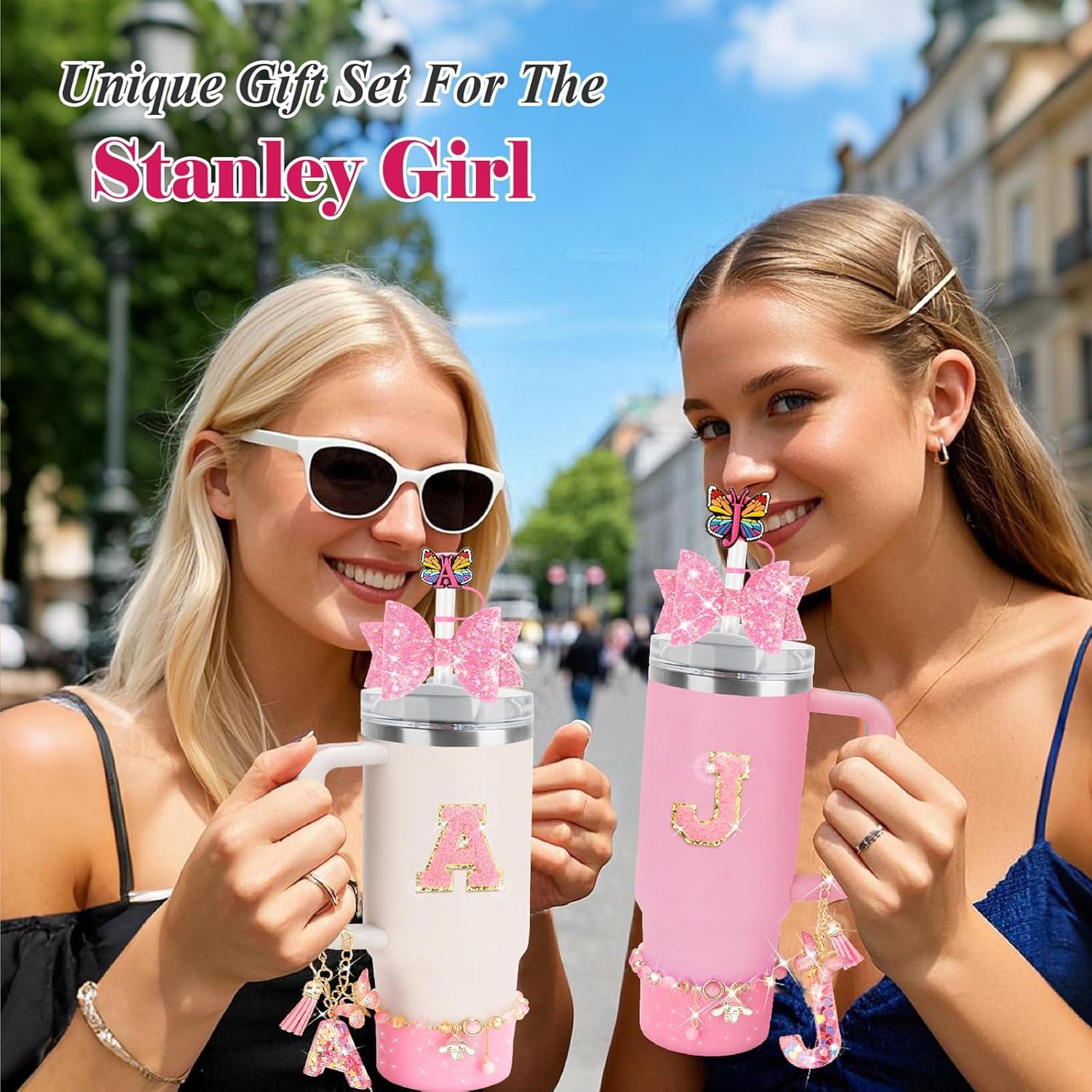 Conjunto de Accesorios para Taza Stanley Nuozme 6 Piezas Rosa