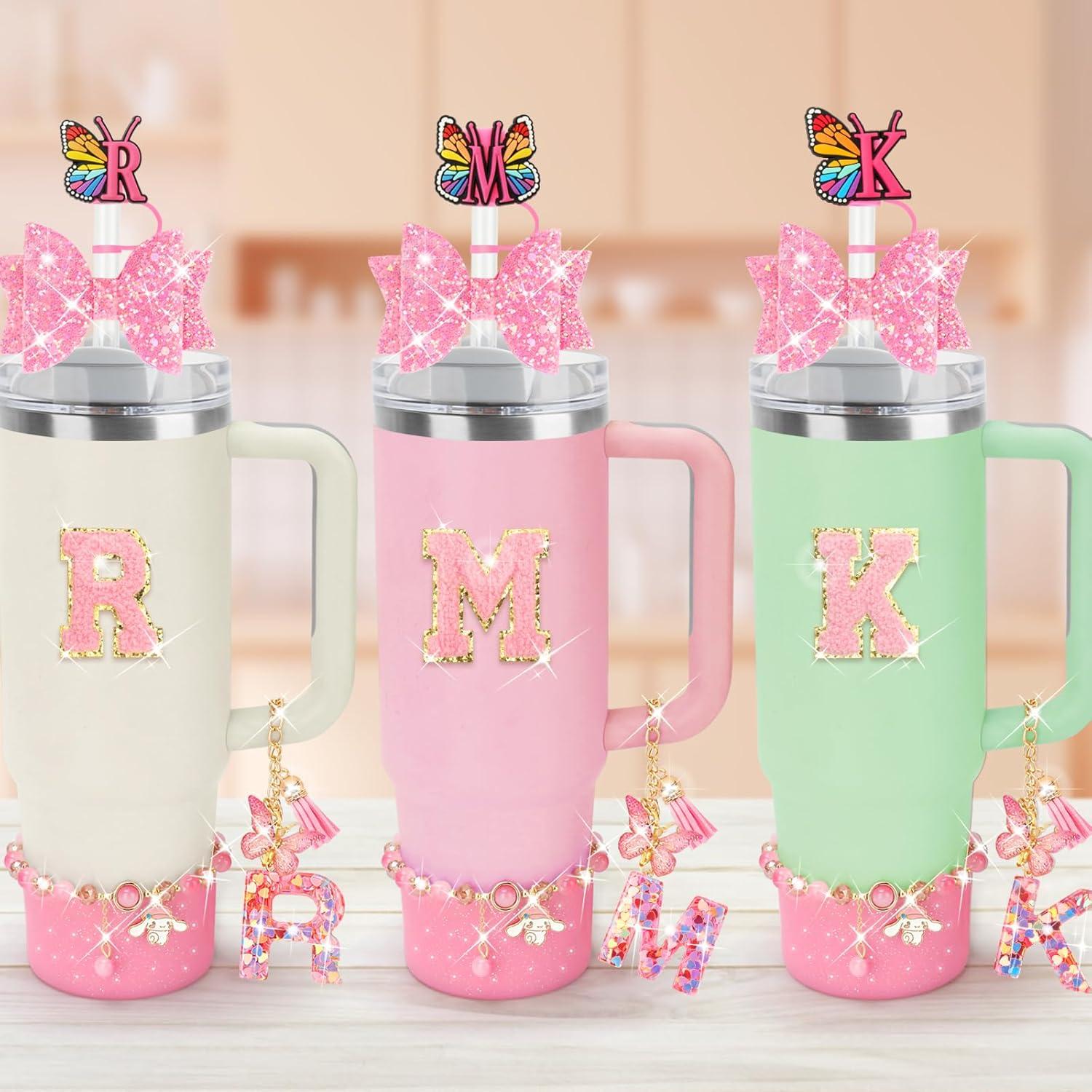 Conjunto de Accesorios para Taza Stanley Nuozme 6 Piezas Rosa