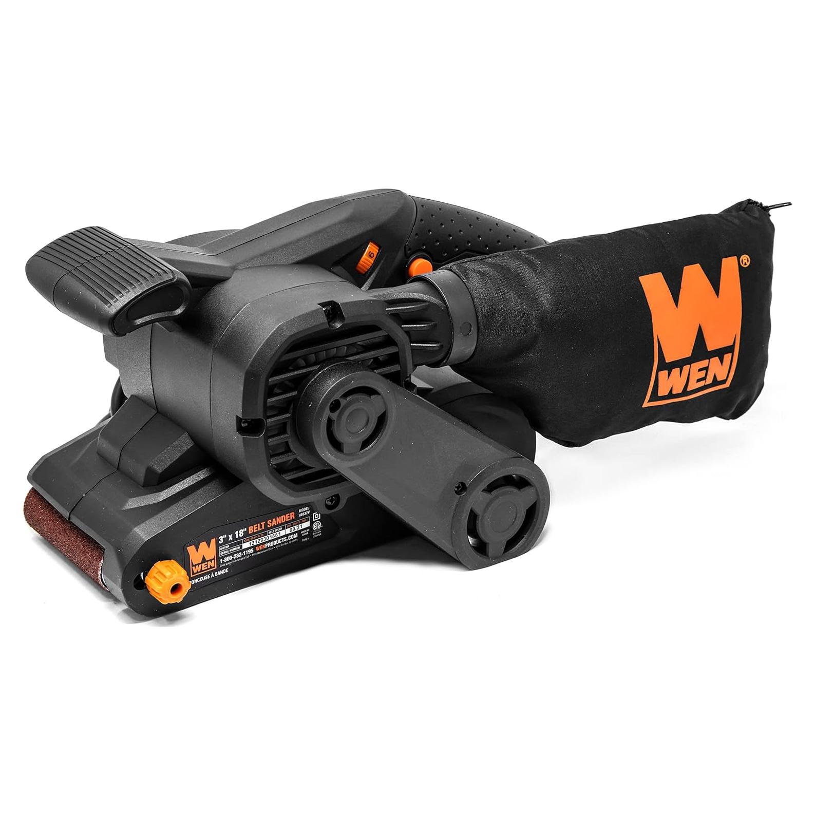 Lijadora de Banda WEN HB632V 6.3A 3x18" Velocidad Variable
