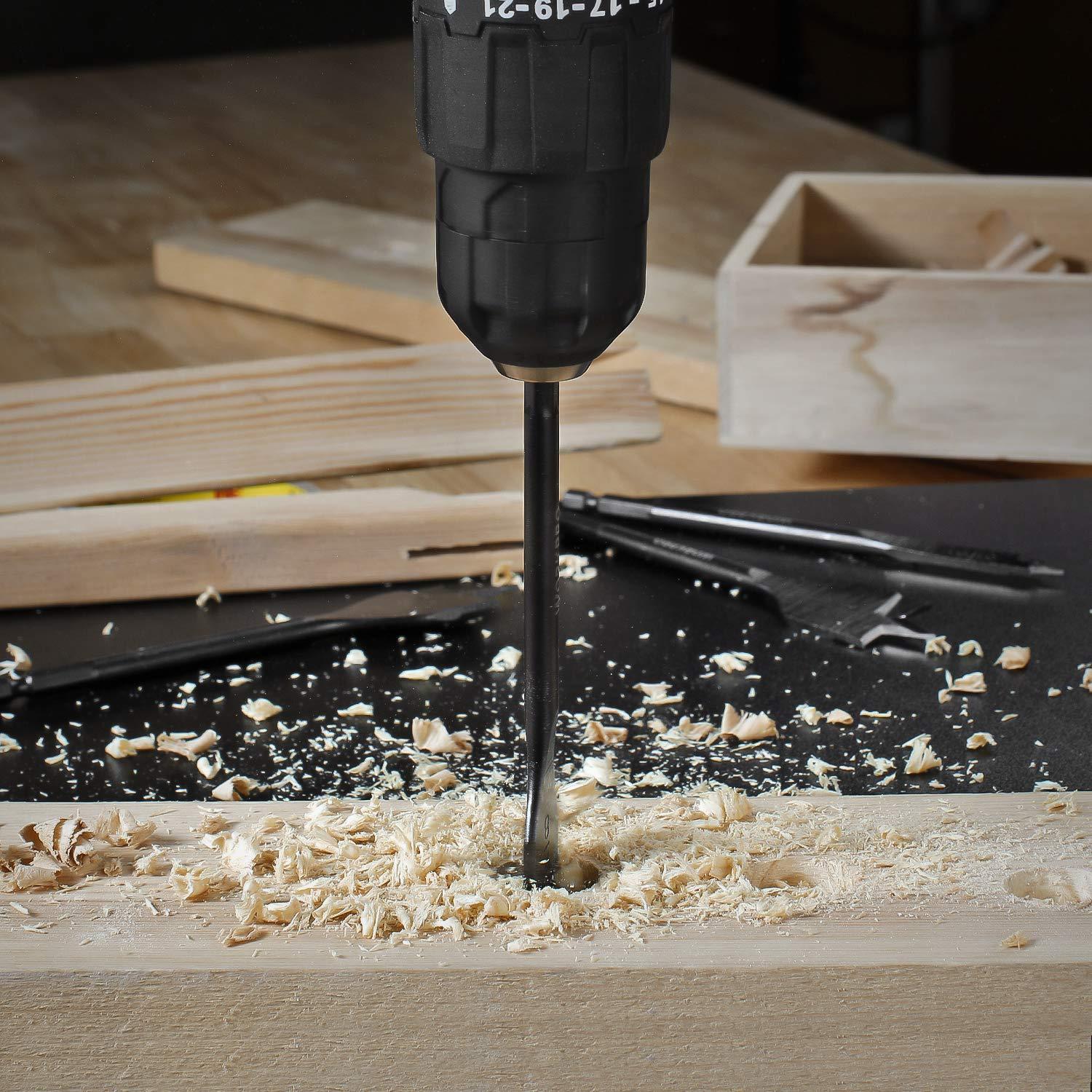 Juego de Brocas de Espada WORKPRO 10 Piezas Acero Carbono 1-1/2"