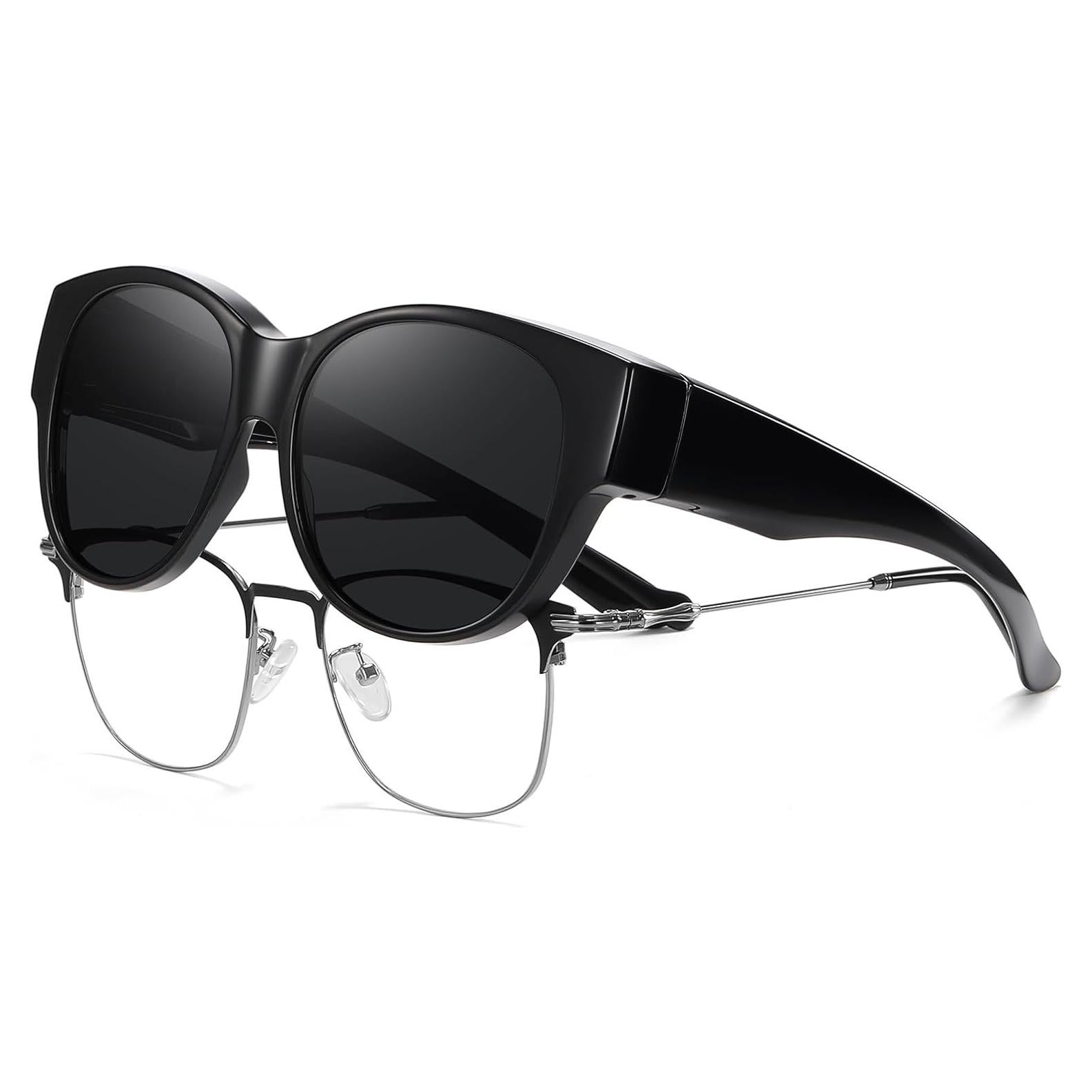 Gafas de sol HAOLOTA Fit Over para mujeres polarizadas UV400