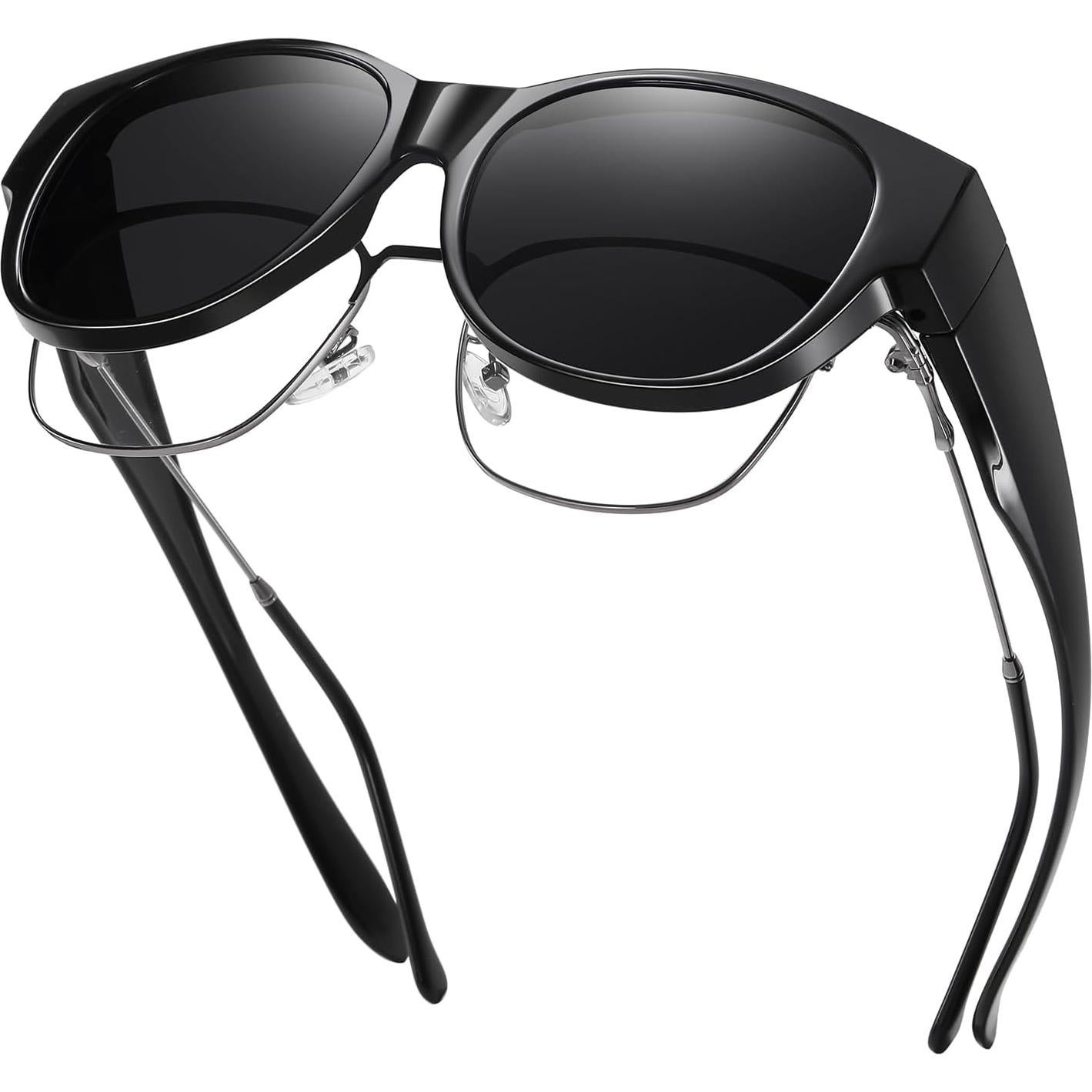 Gafas de sol HAOLOTA Fit Over para mujeres polarizadas UV400