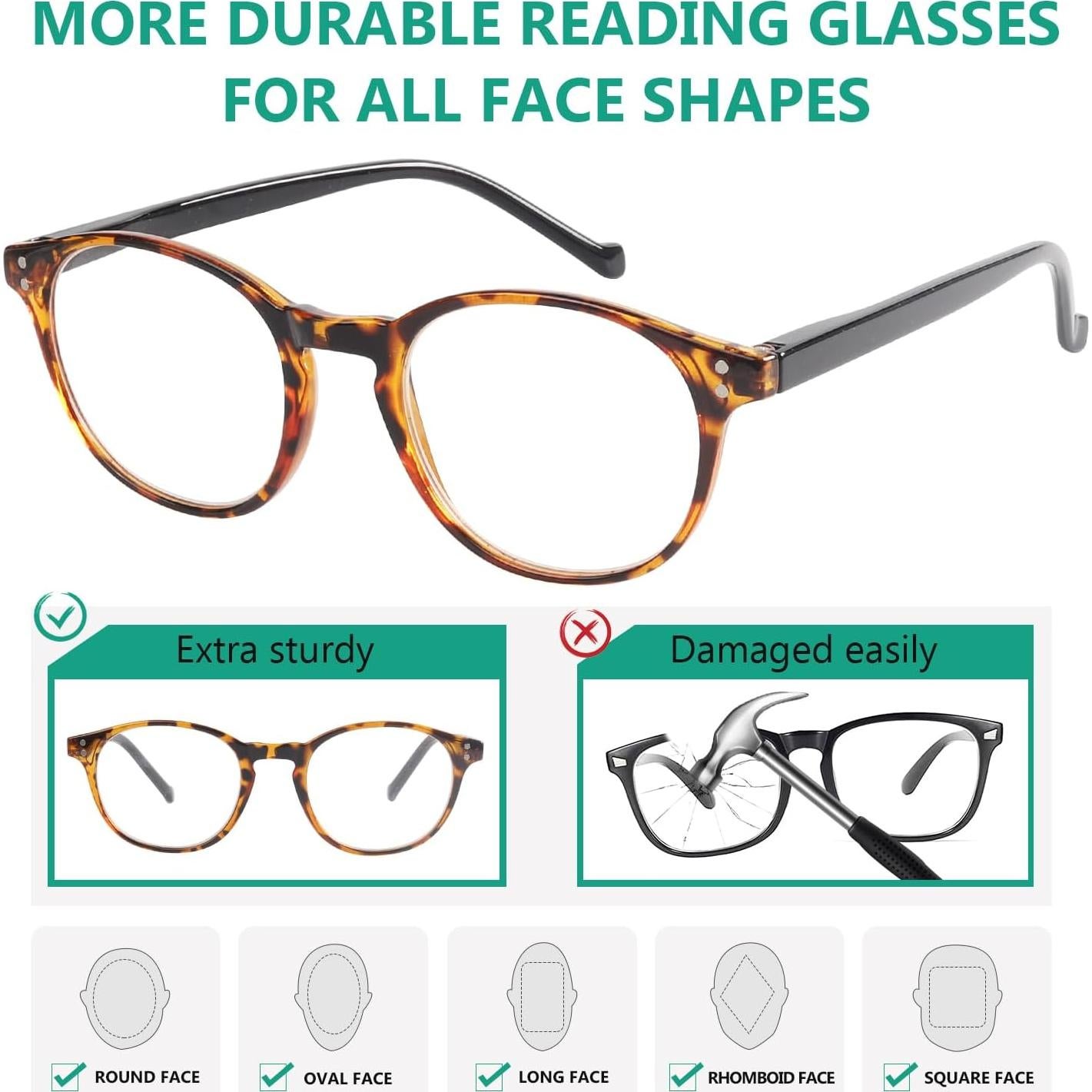 Gafas de Lectura Eyekepper 10 Paquetes +0.50 para Mujeres