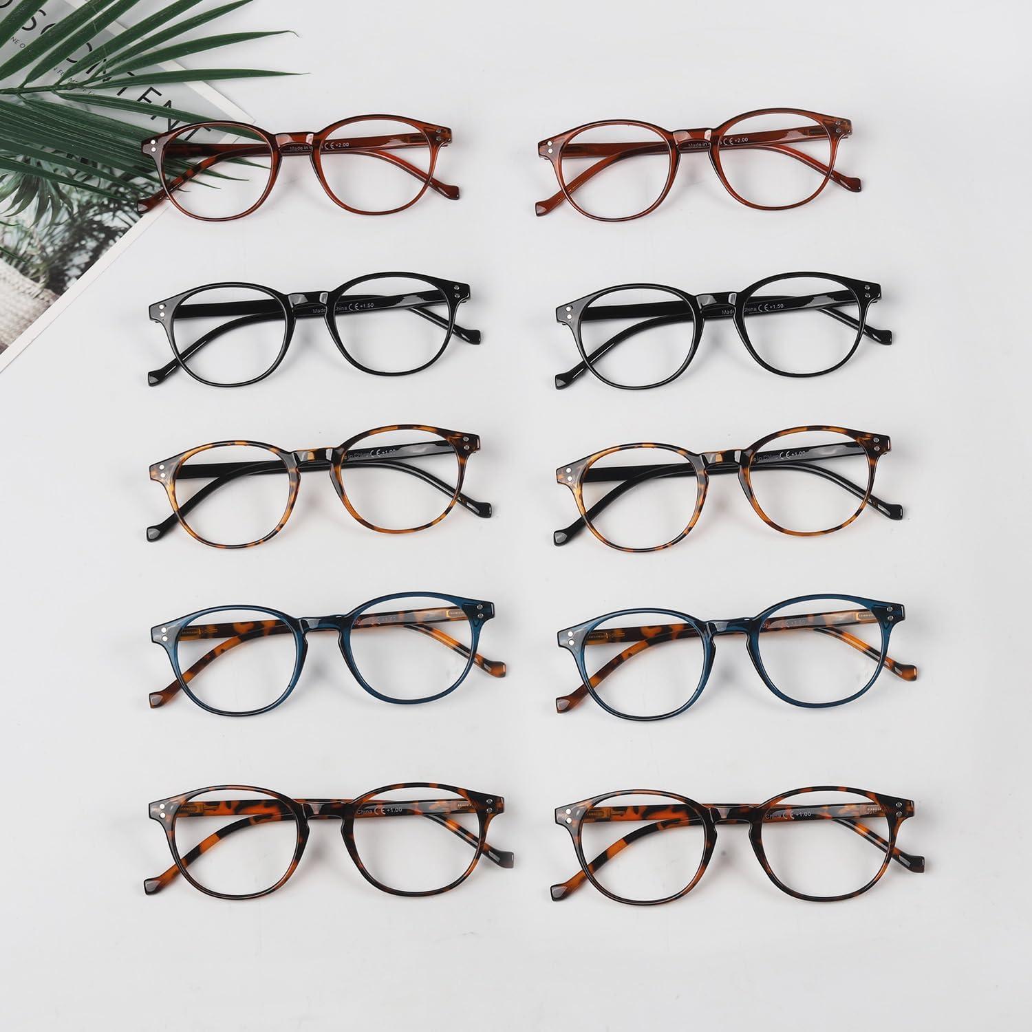 Gafas de Lectura Eyekepper 10 Paquetes +0.50 para Mujeres