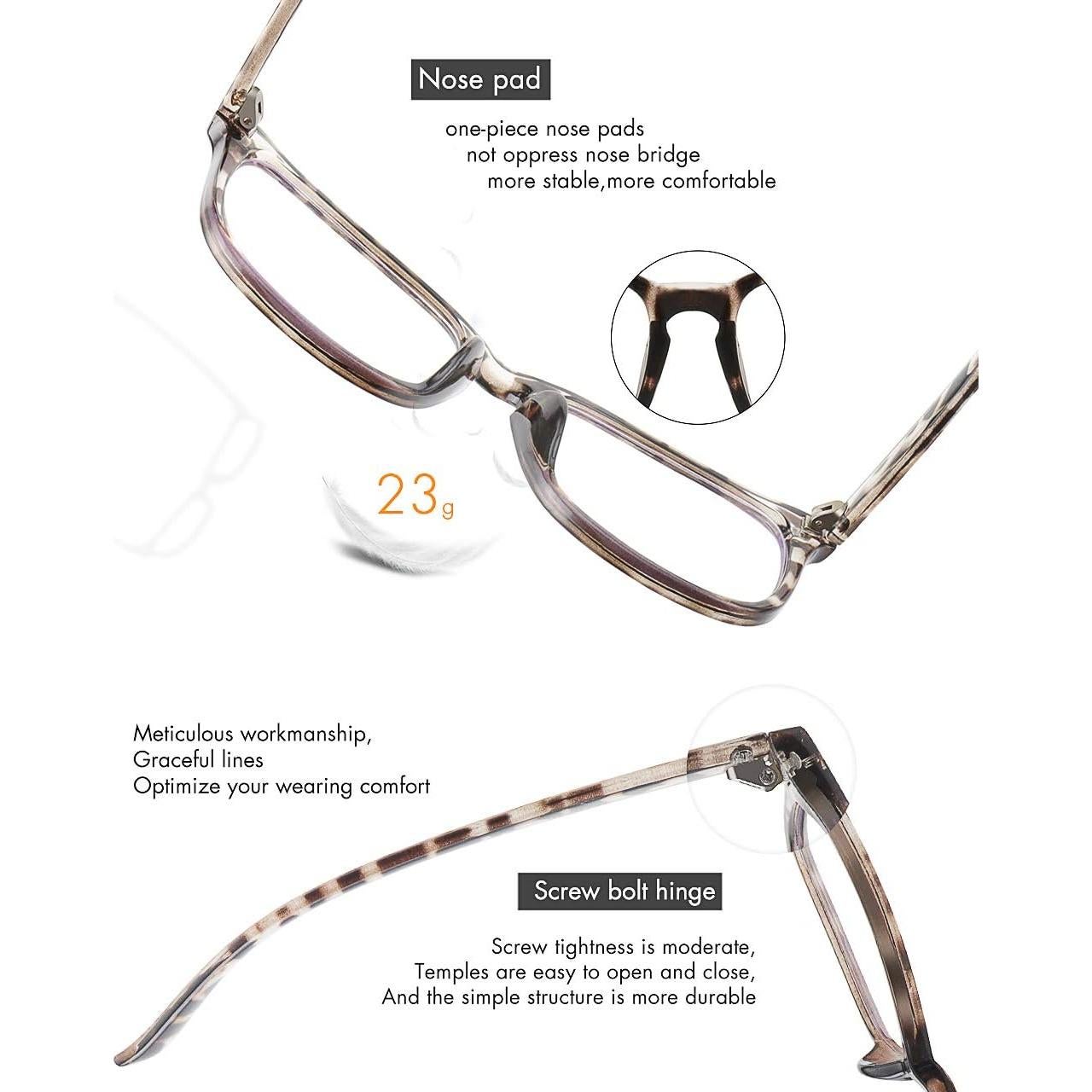 Gafas de Bloqueo de Luz Azul MEETSUN Unisex UV400 Tortuga