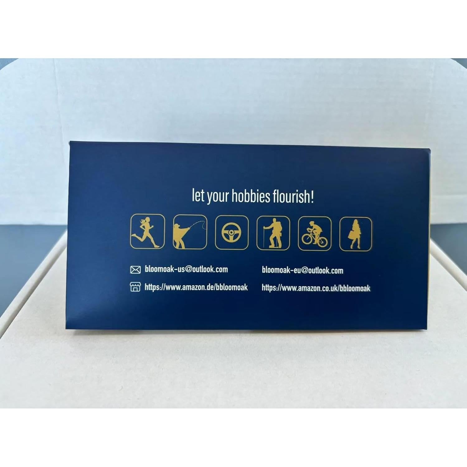 Gafas Bloomoak XL Naranja Anti-Luz Azul UV400 - Fatiga Ocular