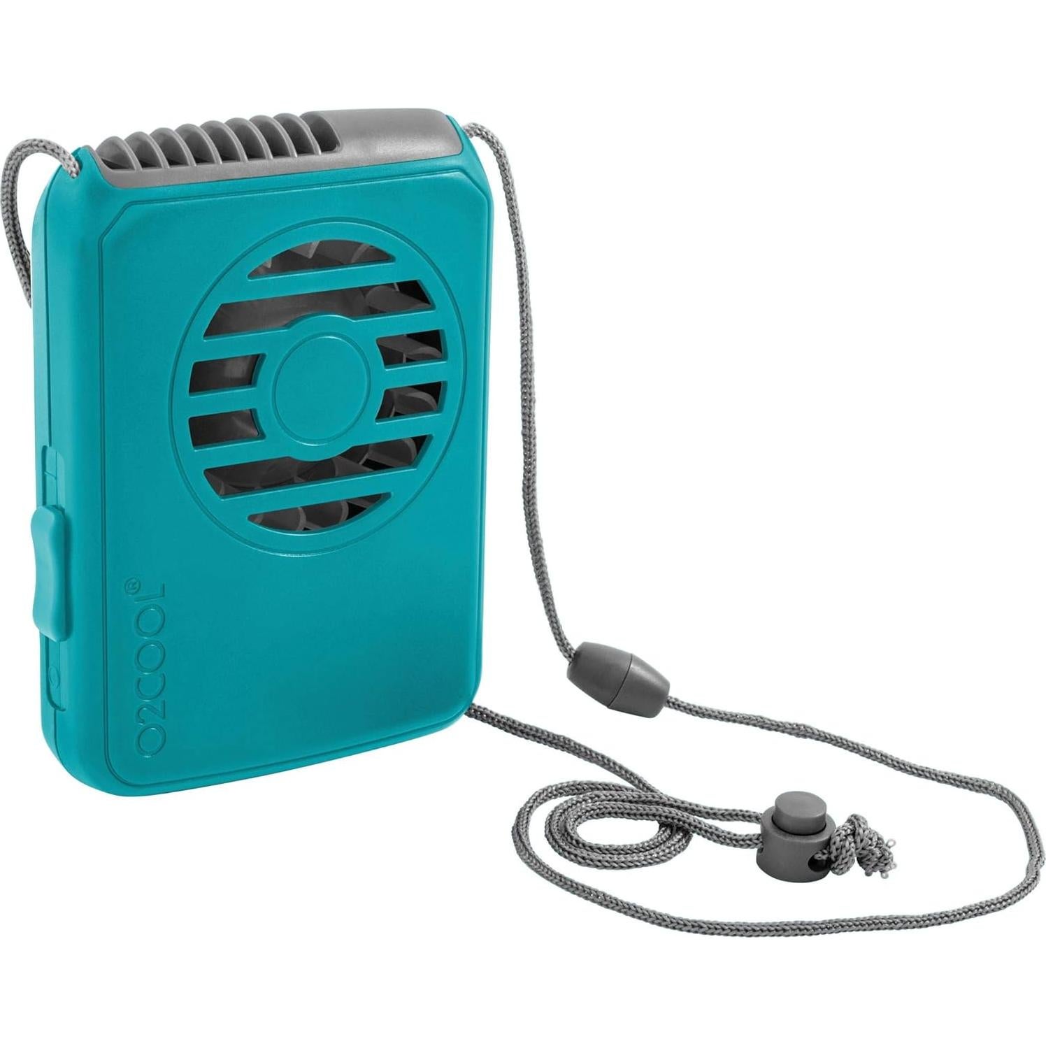 Ventilador de Cuello O2COOL Deluxe Portátil Teal