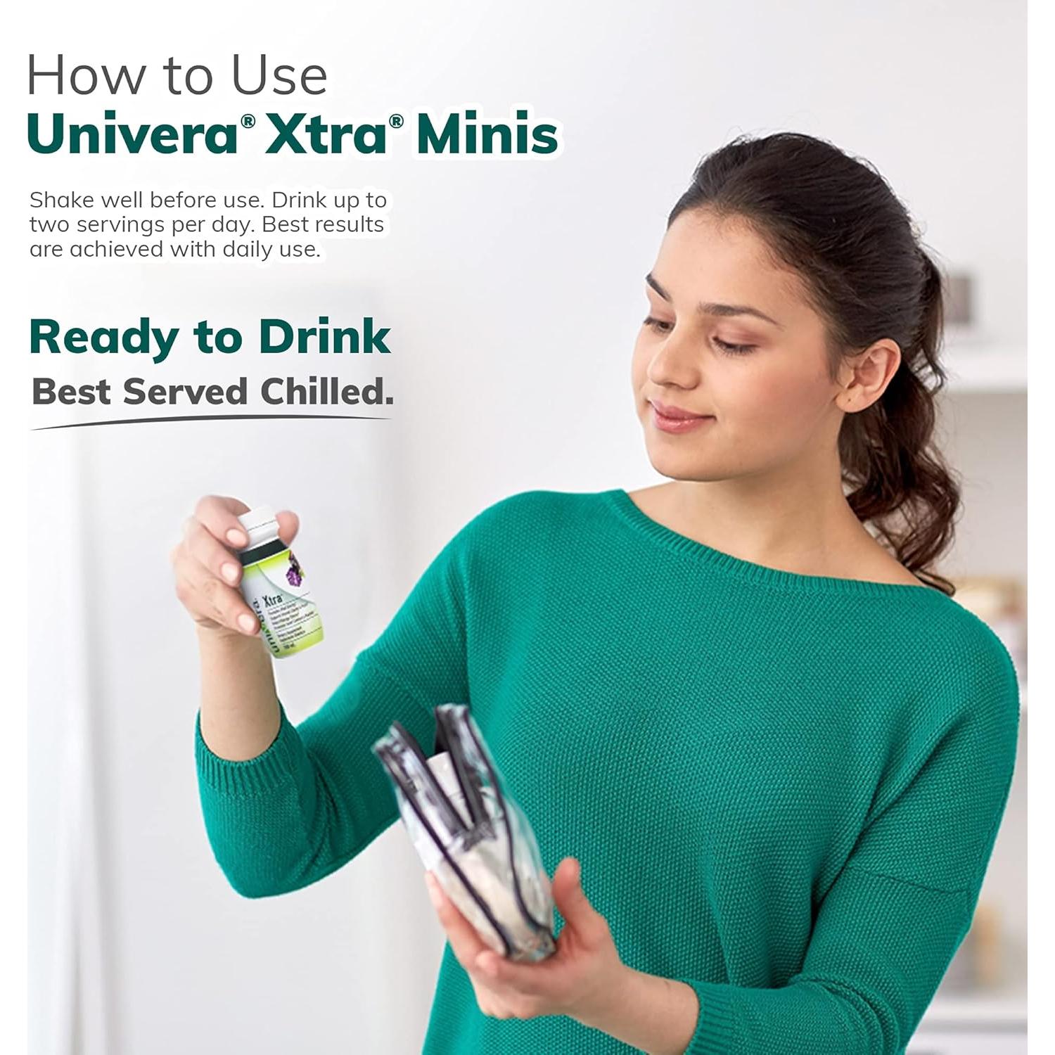 Suplemento Multimineral Univera Xtra Minis 100 mL - 20 Unidades