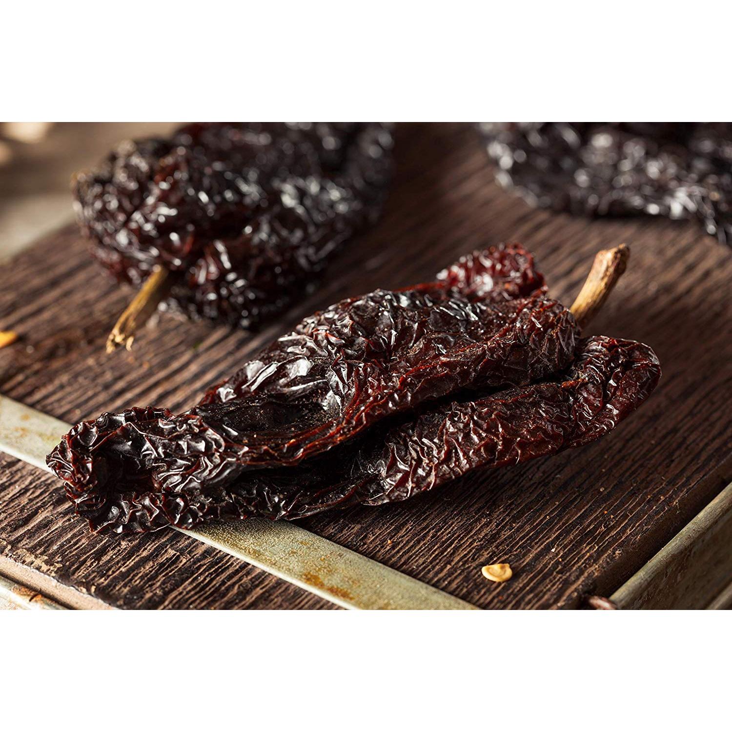 Chiles Ancho Secos 454g Todo Natural - Picante Suave y Dulce