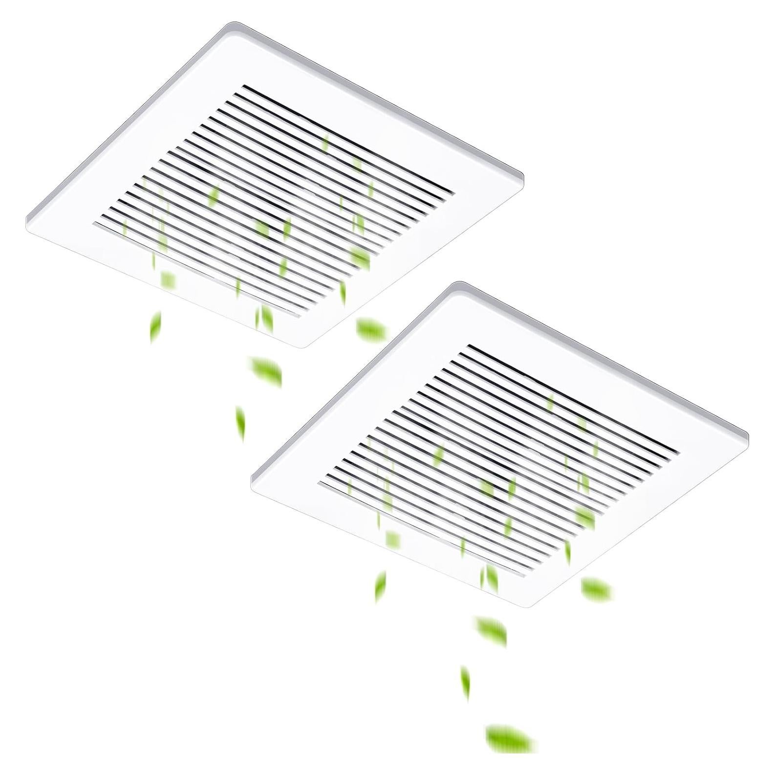 Cubierta de Ventilador de Extractor Baño Baquler 28x28 cm - 2 Pcs