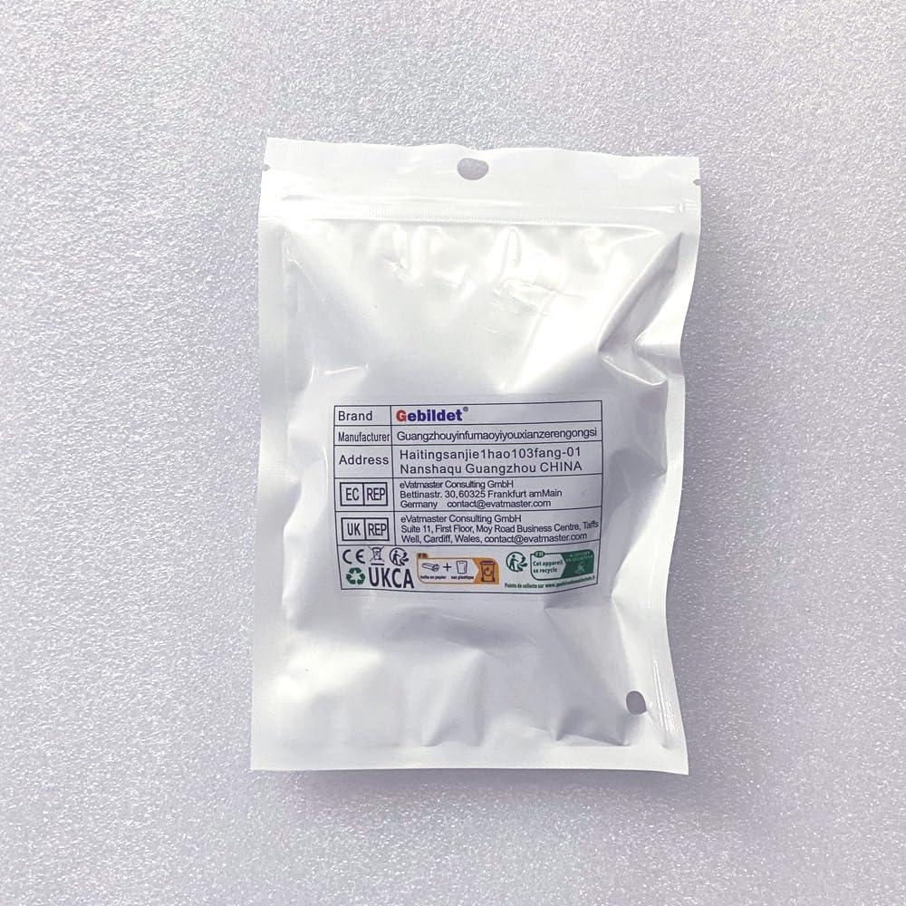 Interruptor de botón tipo pasta Gebildet 12V-220V 10A Negro