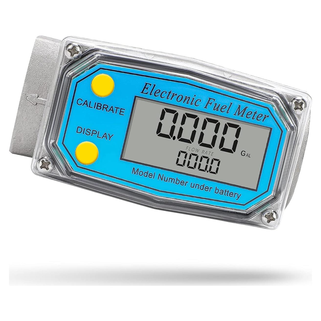 Medidor de Flujo Digital CGOLDENWALL 1" y 3/4" 2.5-26 GPM