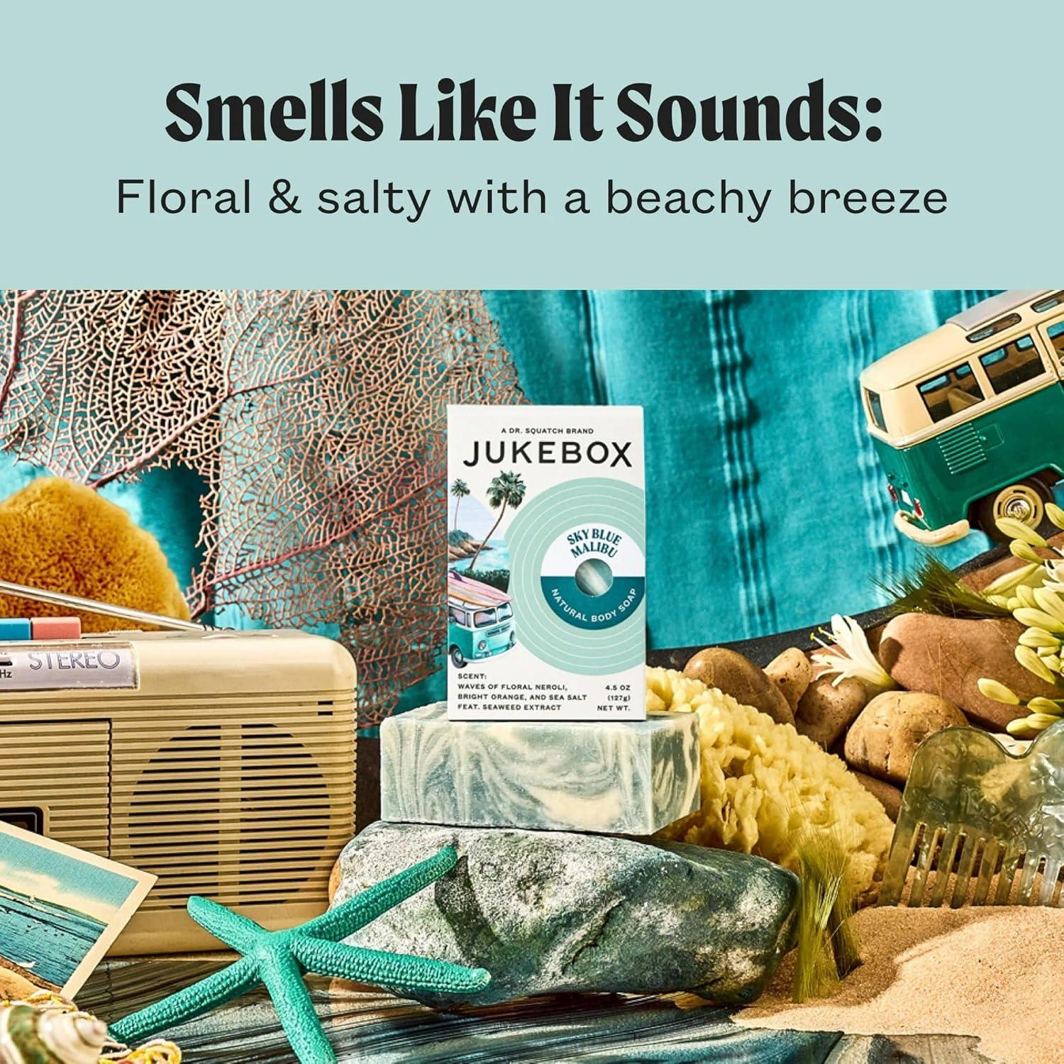 Jabón Natural Dr. Squatch 127.57g Neroli Naranja Sal Marina