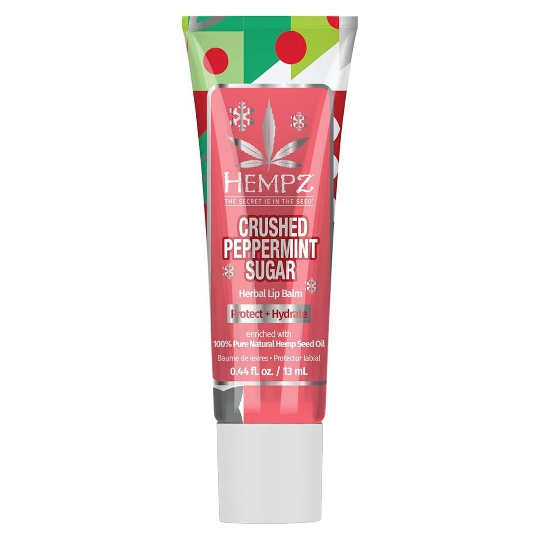 Bálsamo Labial Herbal Hempz Azúcar de Menta 13 ml