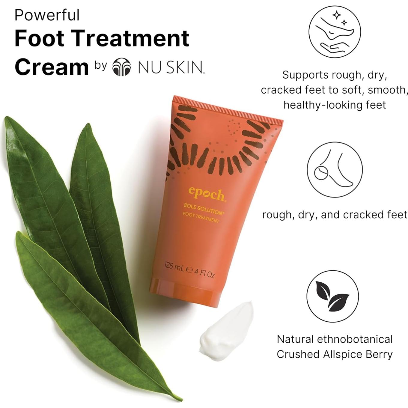 Crema para Pies Secos Nu Skin Epoch Sole Solution 118 ml