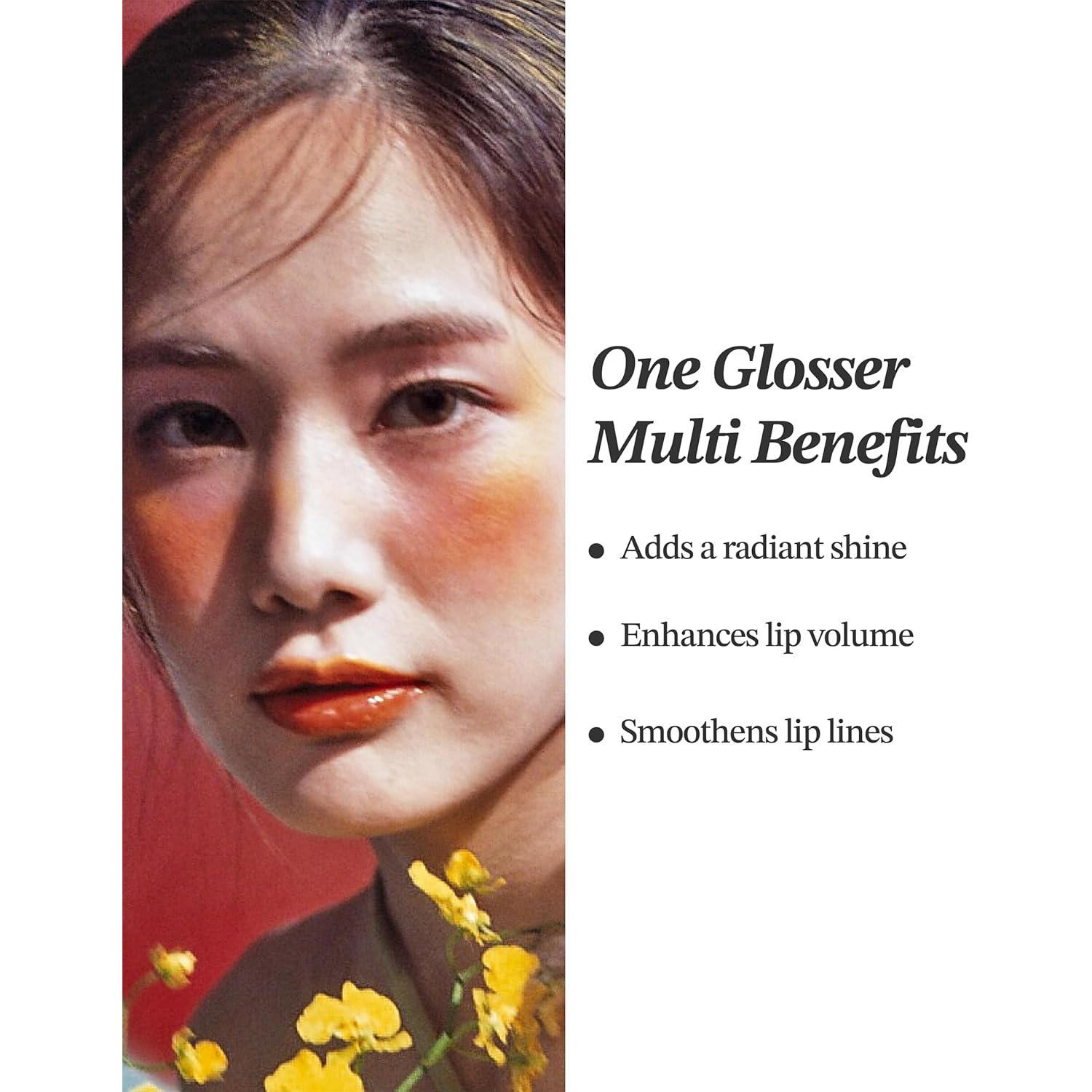 Brillo Labial Hidratante GLINT Tint Glosser 2.54g - Rosa y Caléndula