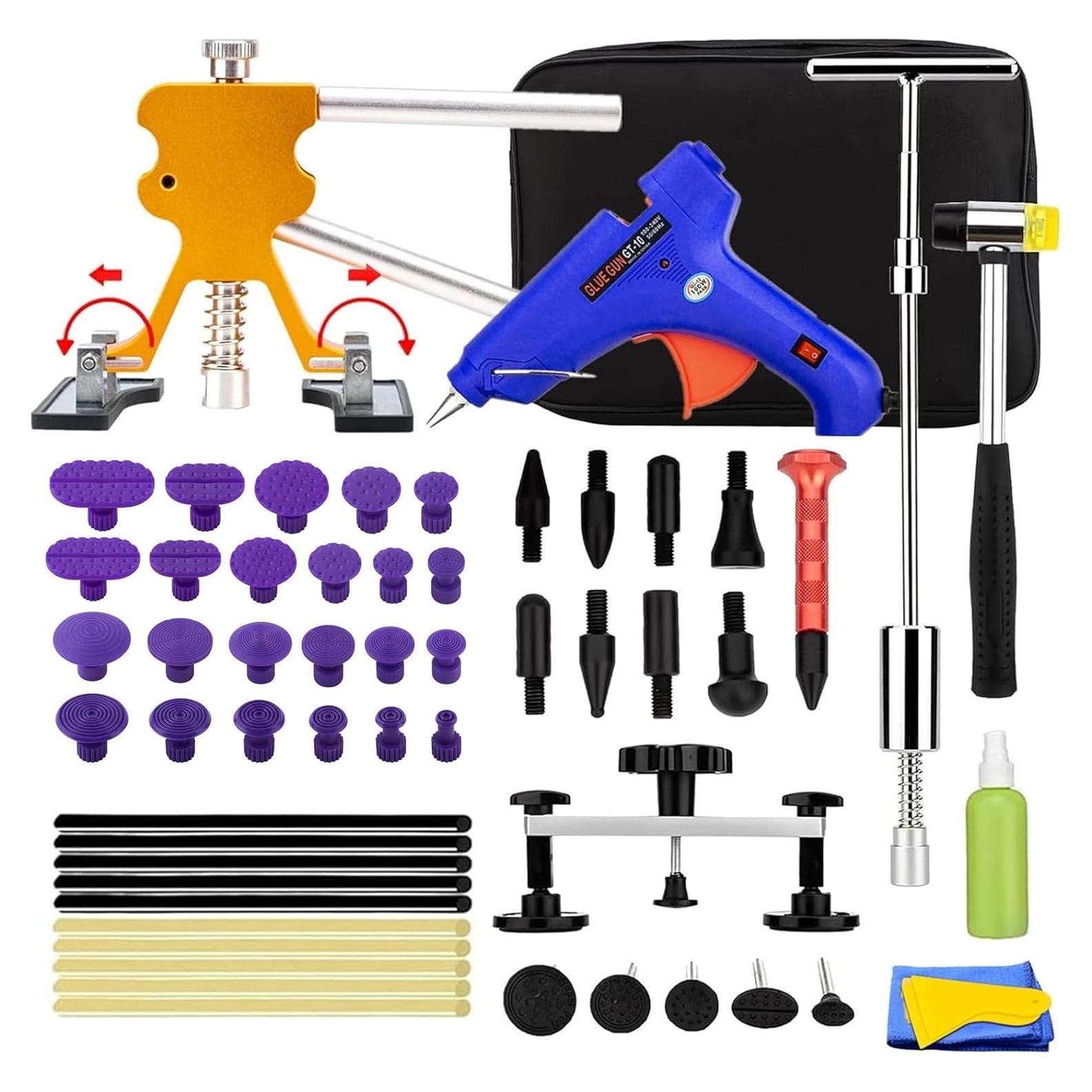 Kit de Reparación de Abolladuras BlueFire 58 Piezas