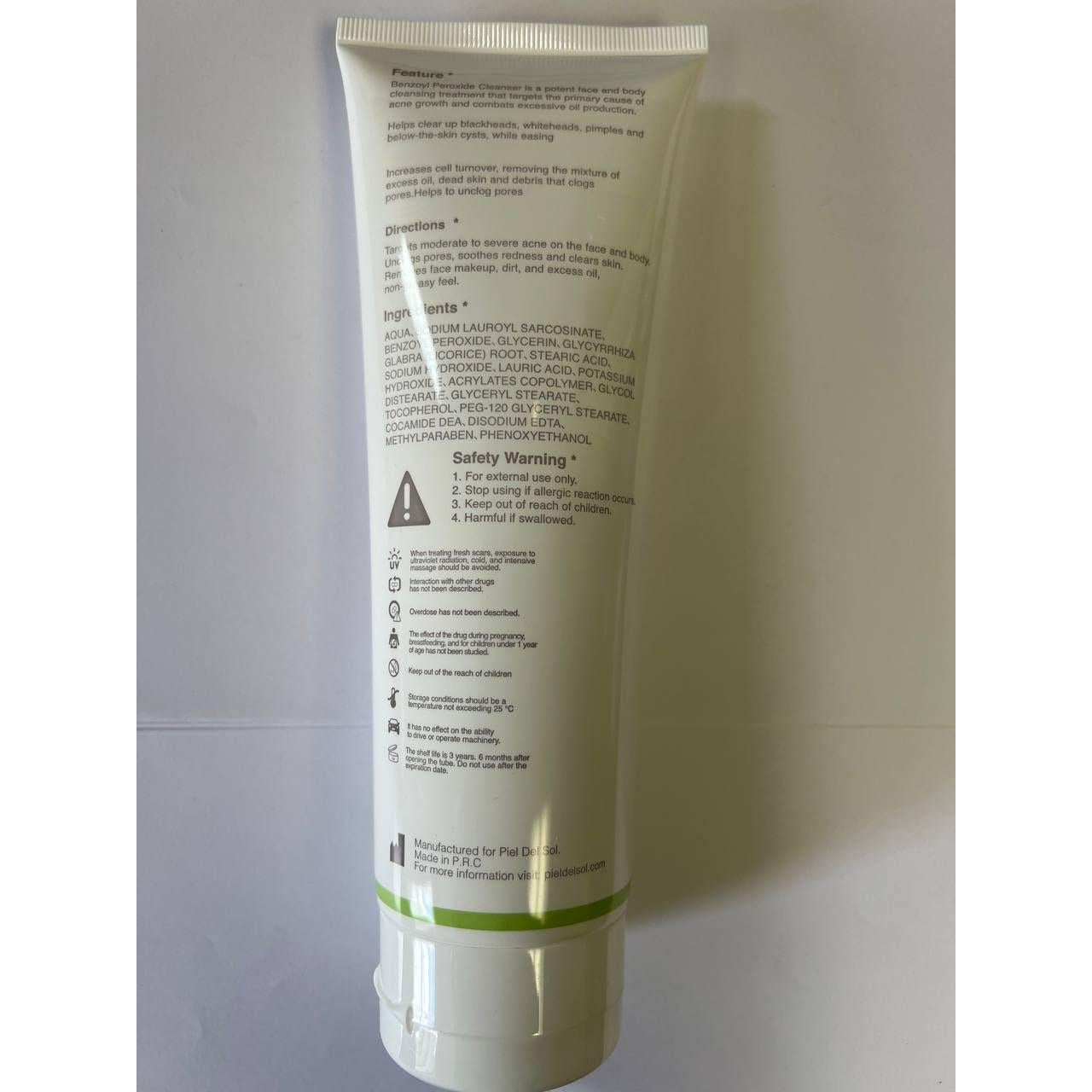 Limpiador Espumoso para Acné 250ml - Sin Fragancia, Hidratante