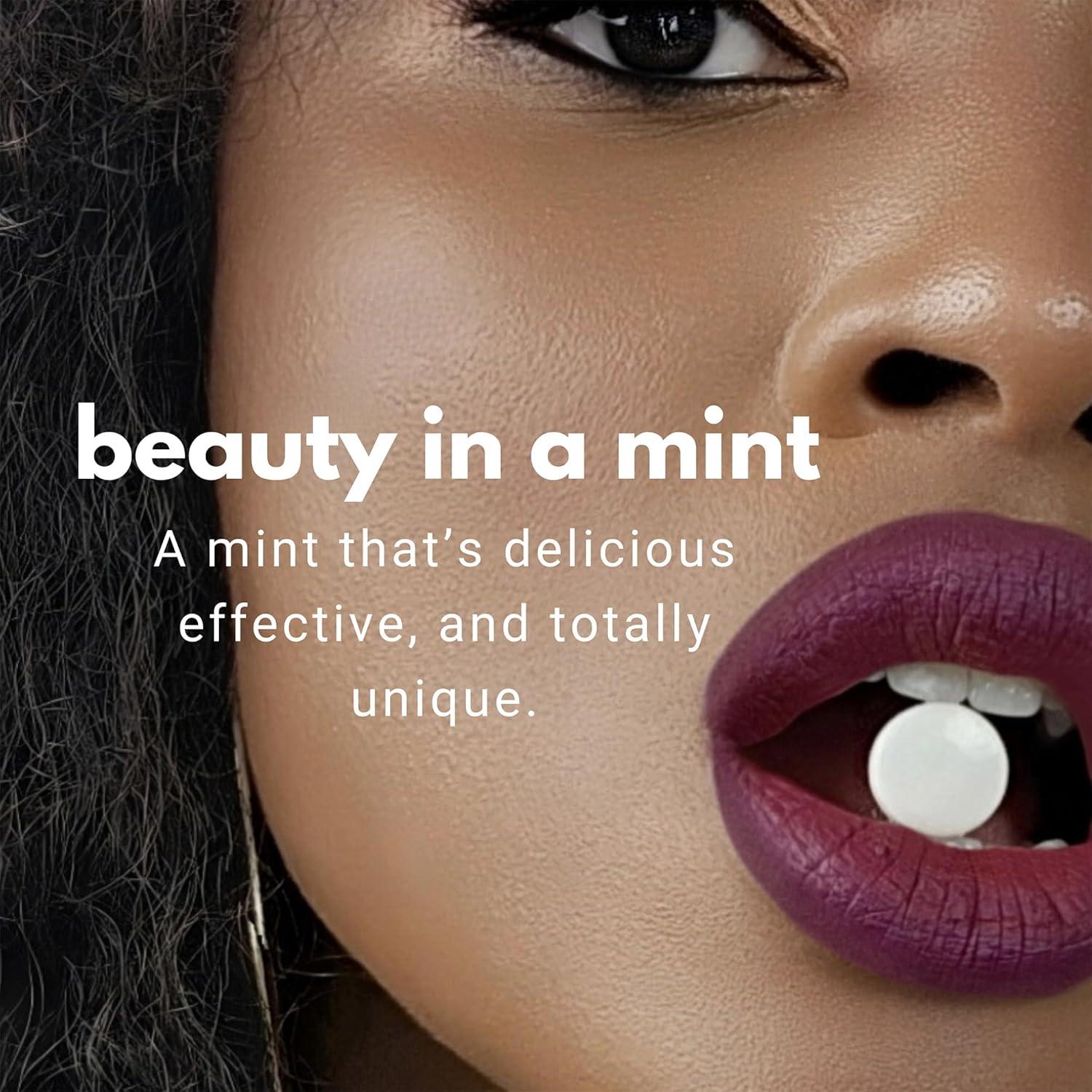 Caramelos Sin Azúcar NOOZ Beauty Mints Pera Jugosa 25 Unidades