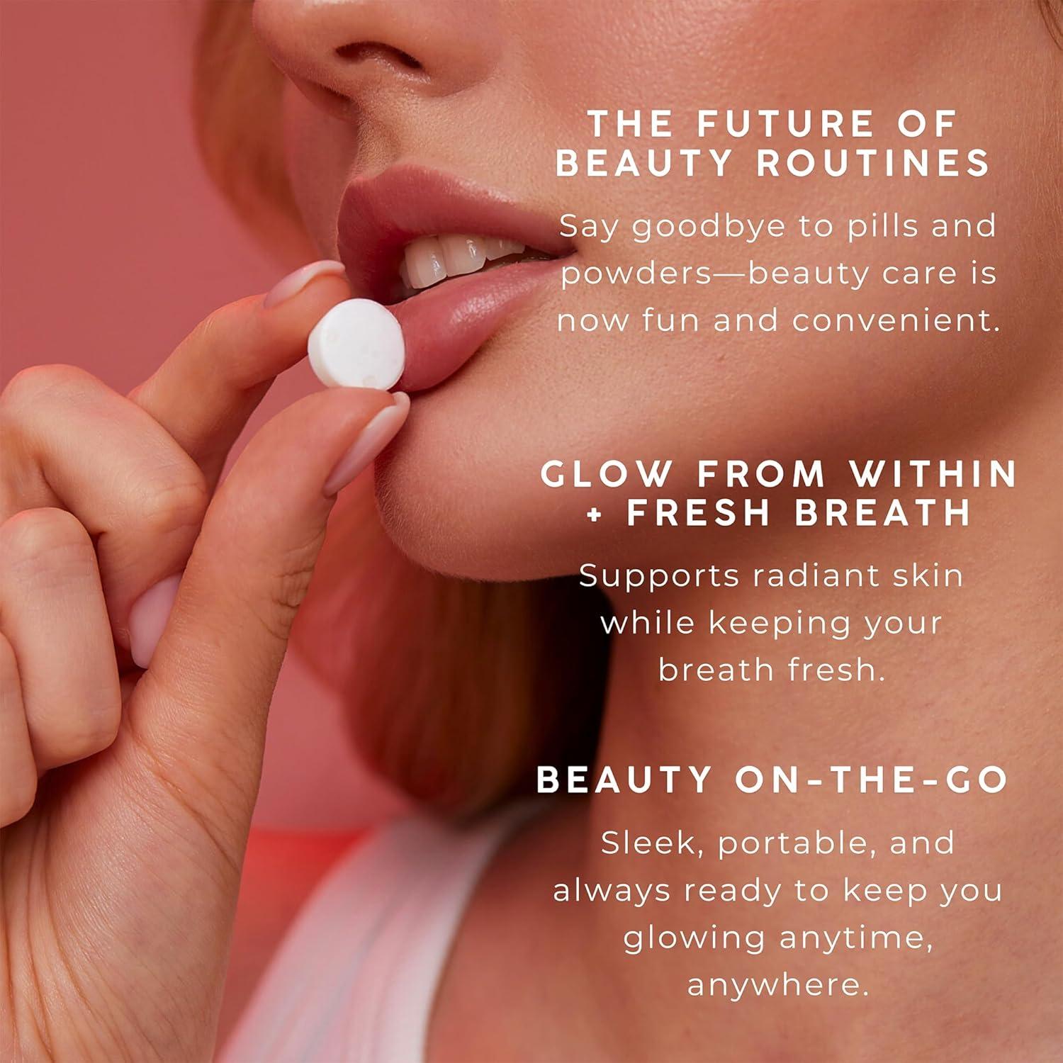 Caramelos Sin Azúcar NOOZ Beauty Mints Pera Jugosa 25 Unidades