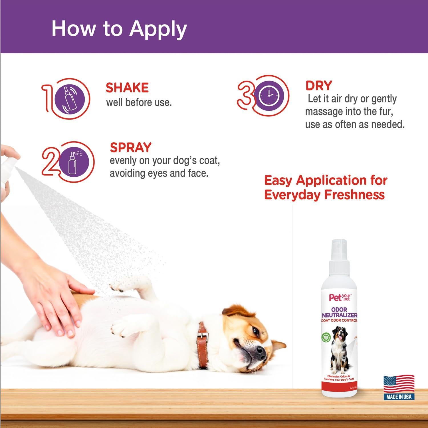 Spray Neutralizador de Olores para Perros Kinross 118 ml