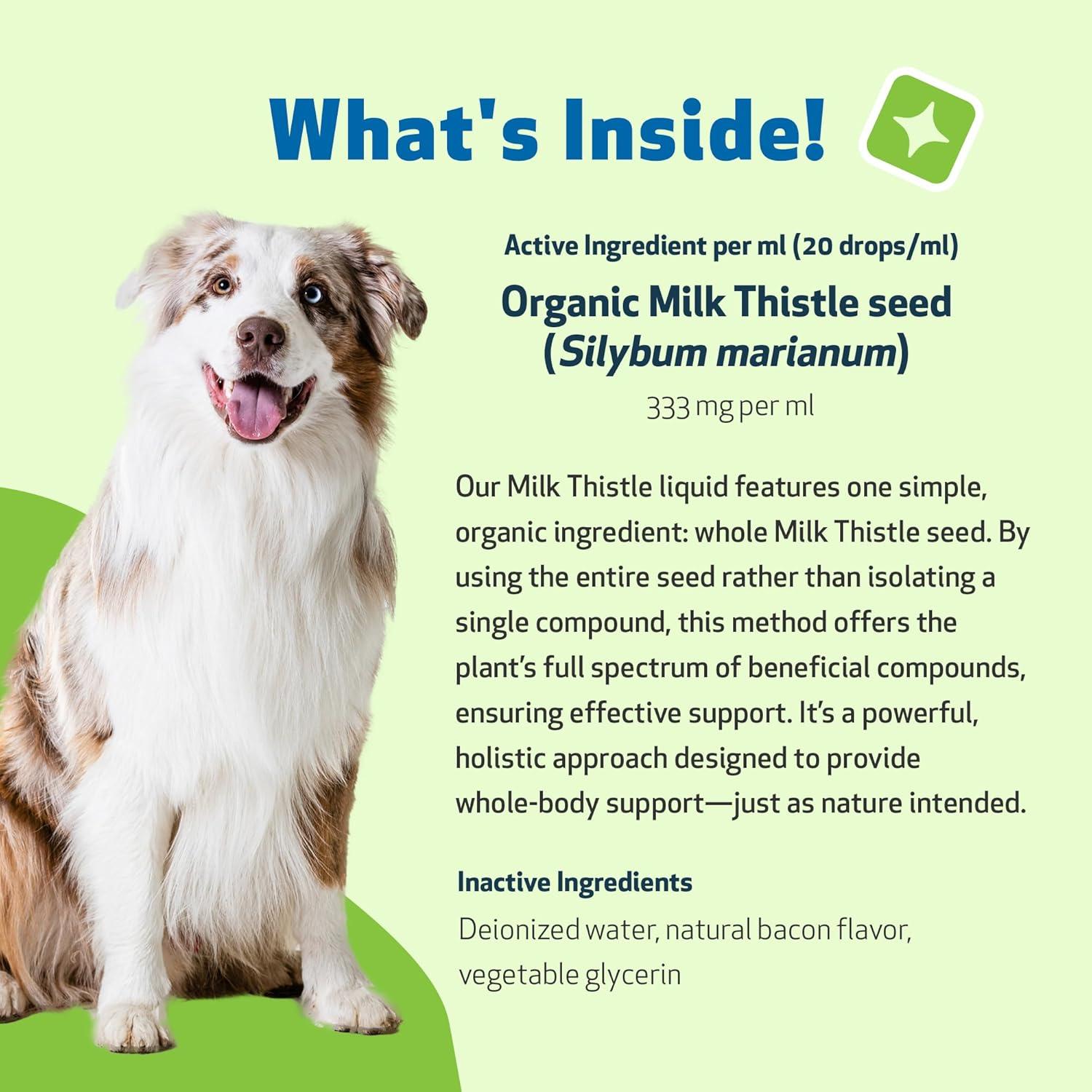 Cardo Mariano Orgánico Pet Wellbeing 2 oz - Suplemento Hepático