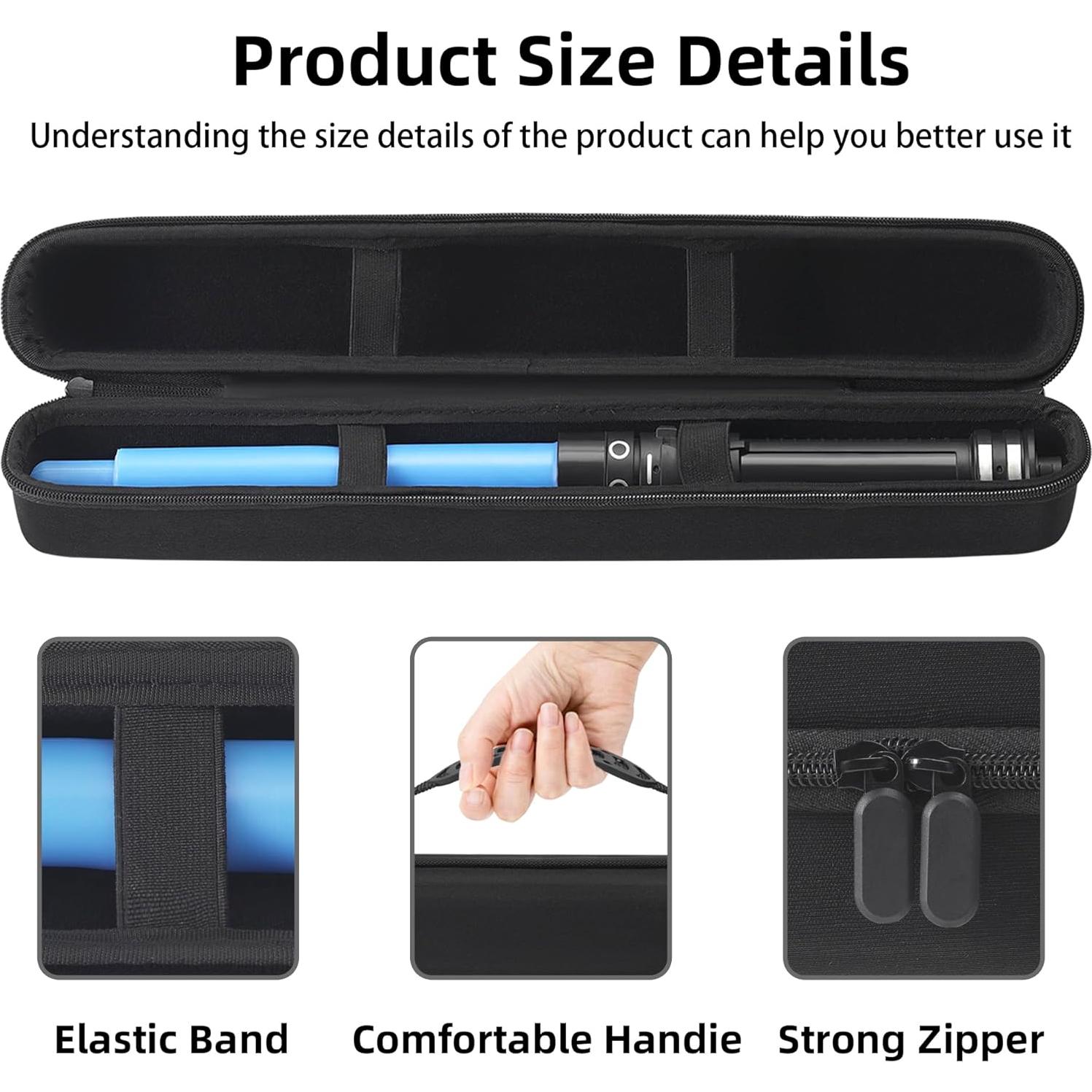 Funda de Sables de Luz BRAPPO para Niños - Negro - 43.9 cm