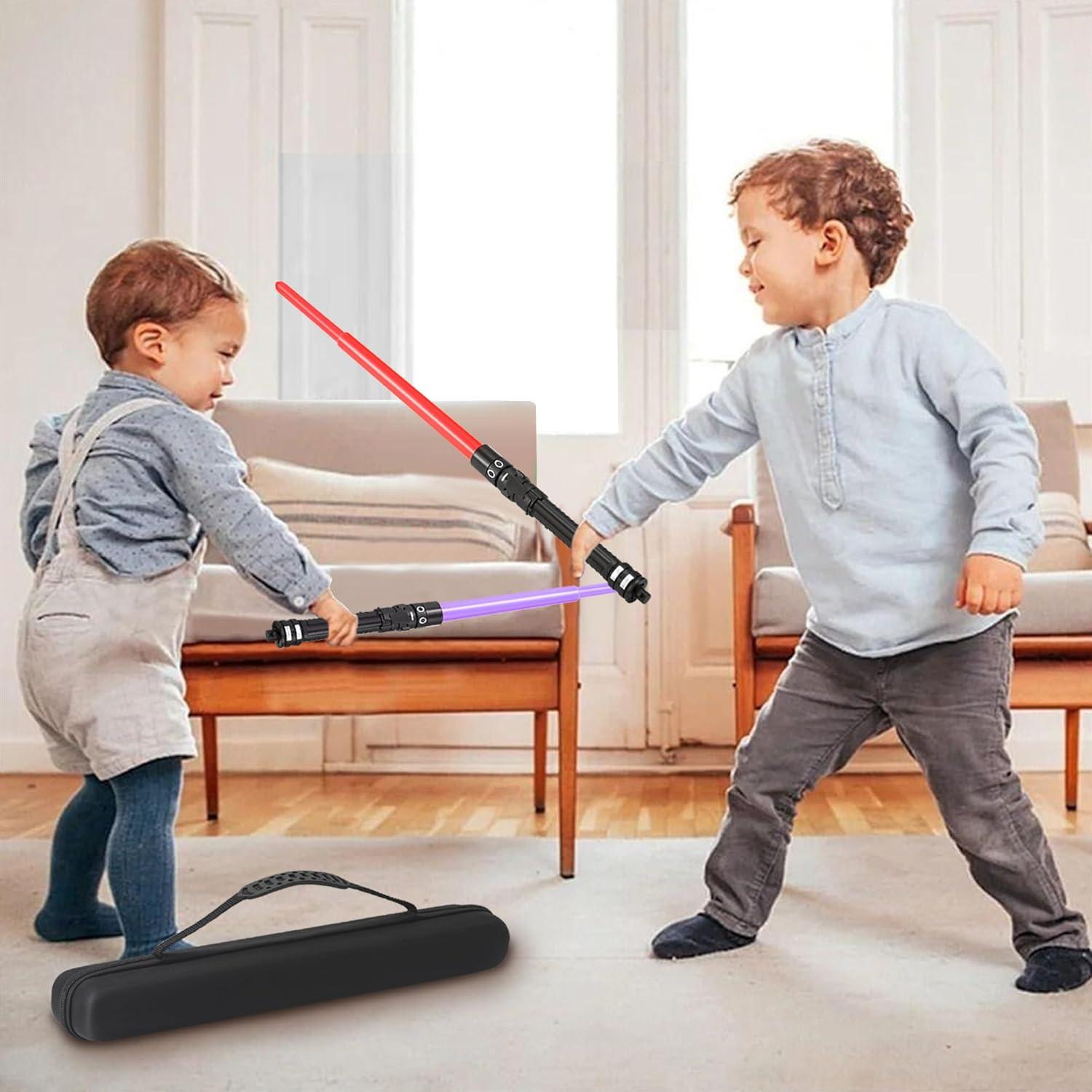 Funda de Sables de Luz BRAPPO para Niños - Negro - 43.9 cm