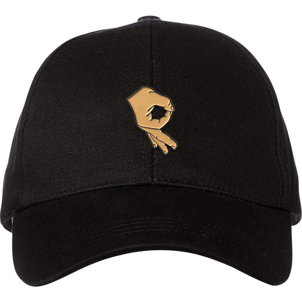 Pin de Esmalte Beige Juego del Círculo Balanced Co. 31.75 mm