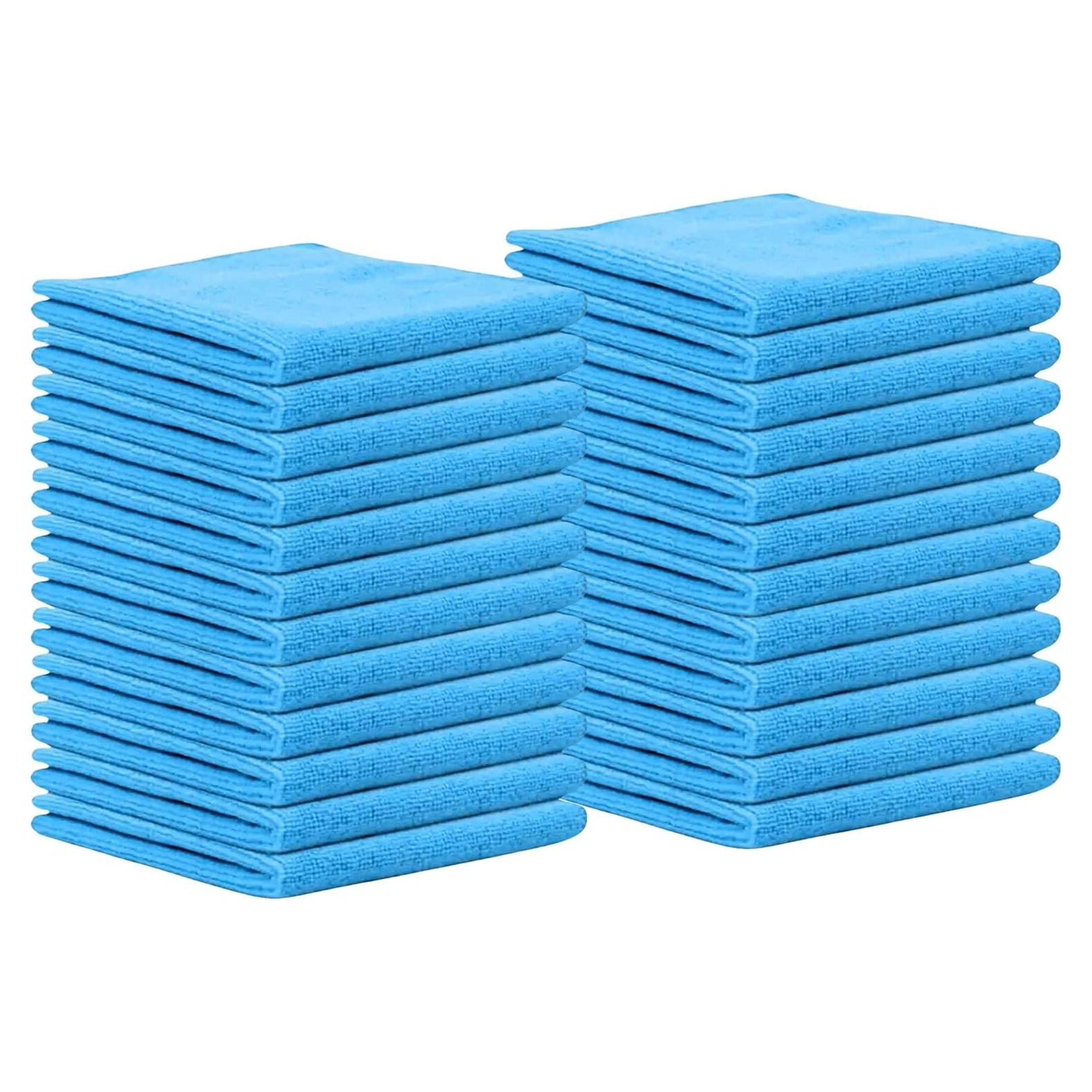 Paño de Microfibra Cleanex 29.21cm x 29.21cm - Paquete de 24