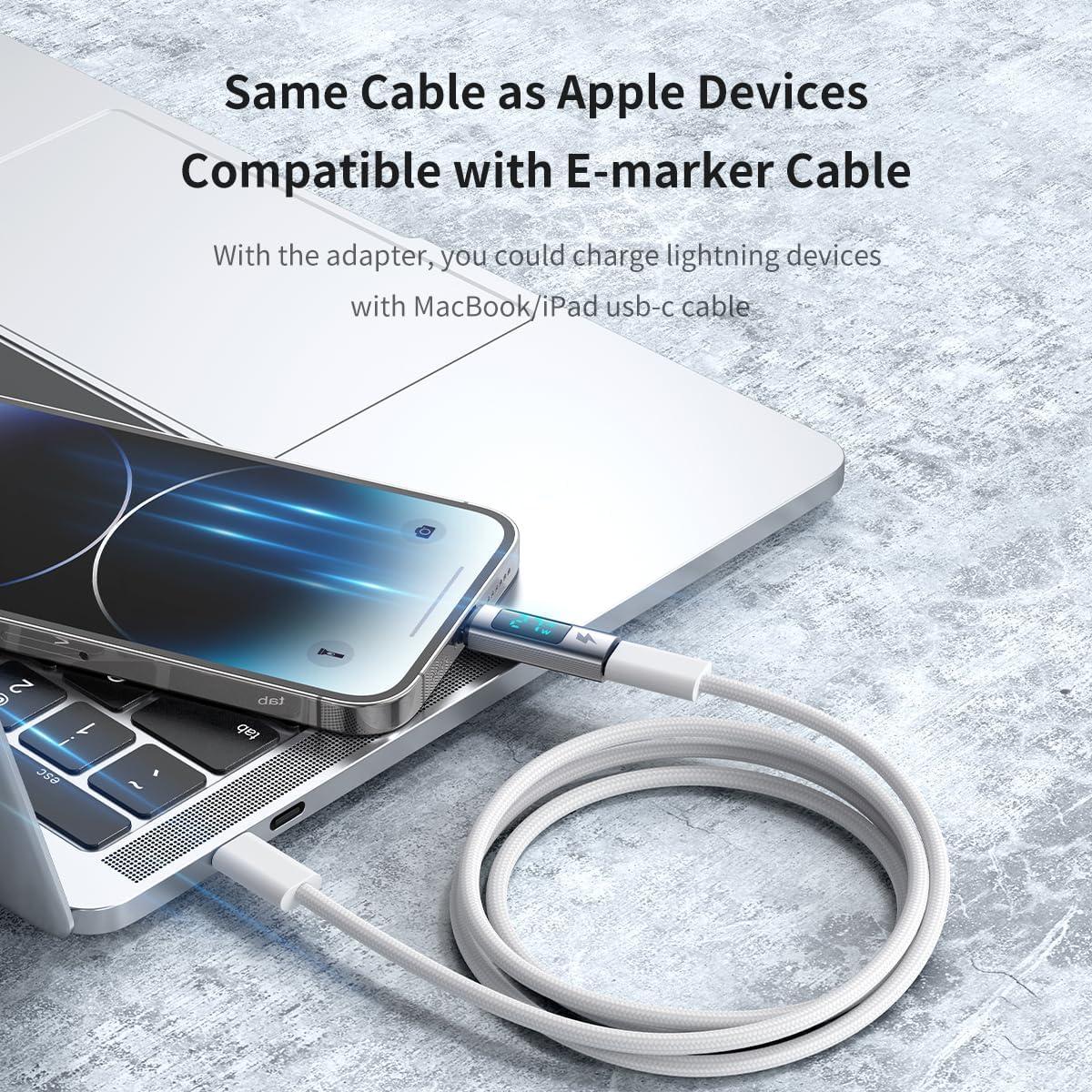 Adaptador USB-C a Lightning Mcdodo 36W Carga Rápida PD