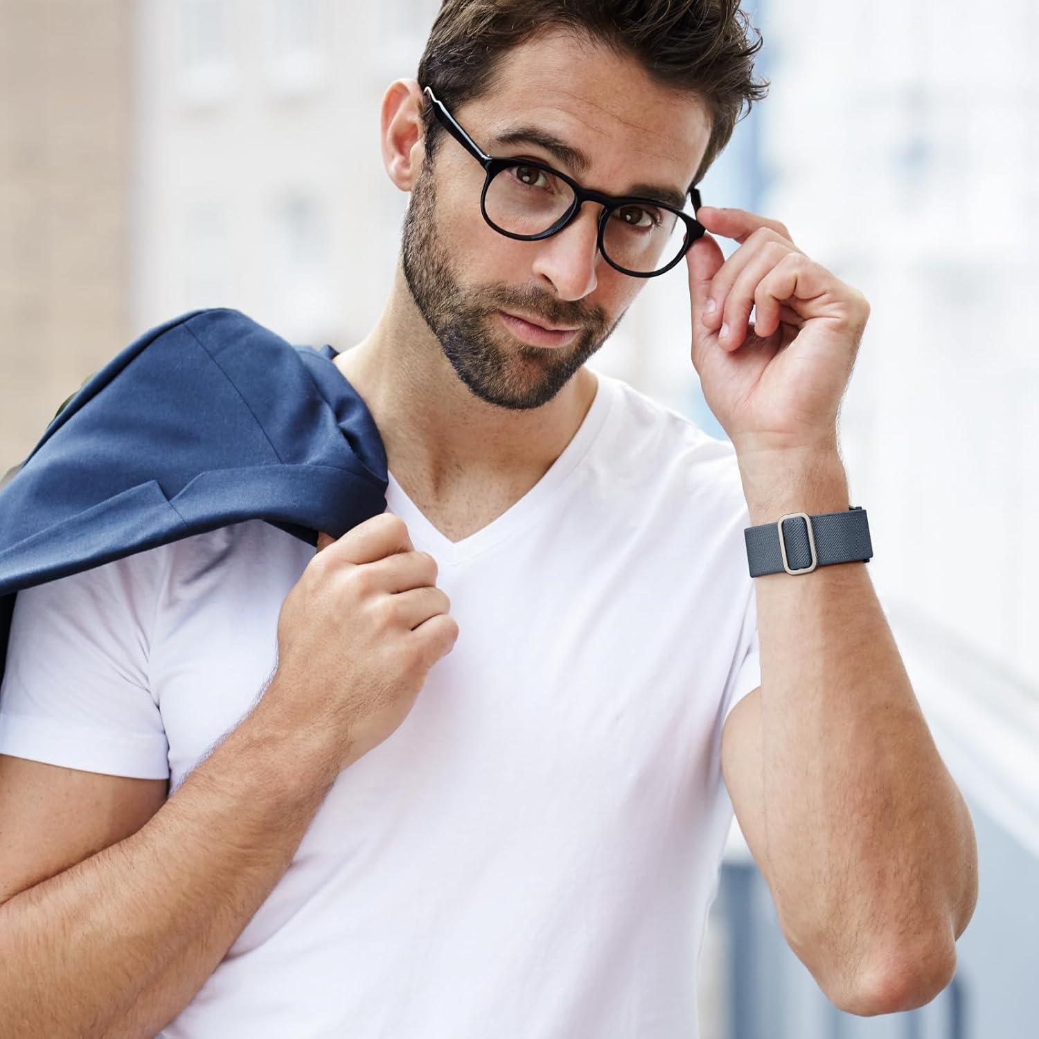 Paquete de 5 bandas elásticas Acextro para Galaxy Watch 20mm