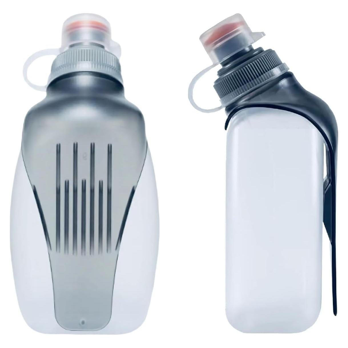 Botella de Agua HECHZSO 250ml con Clip y Tapa Silicona