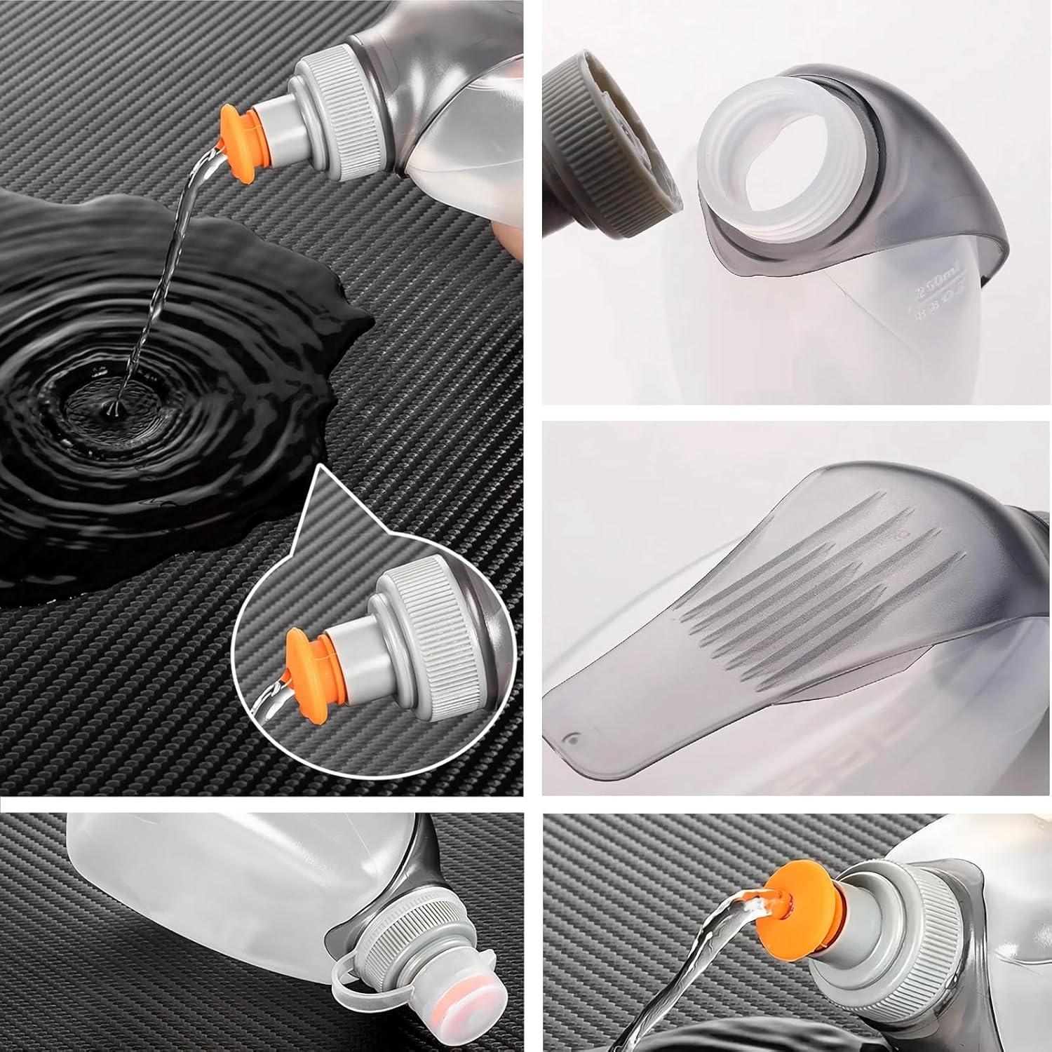 Botella de Agua HECHZSO 250ml con Clip y Tapa Silicona