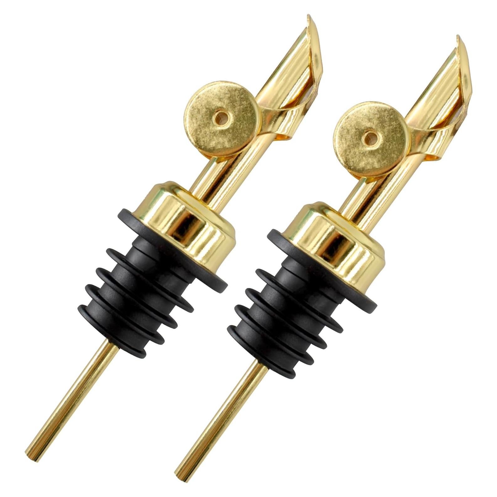 Vertedor de Aceite de Oliva LVYKING Oro Acero Inoxidable 2 Piezas