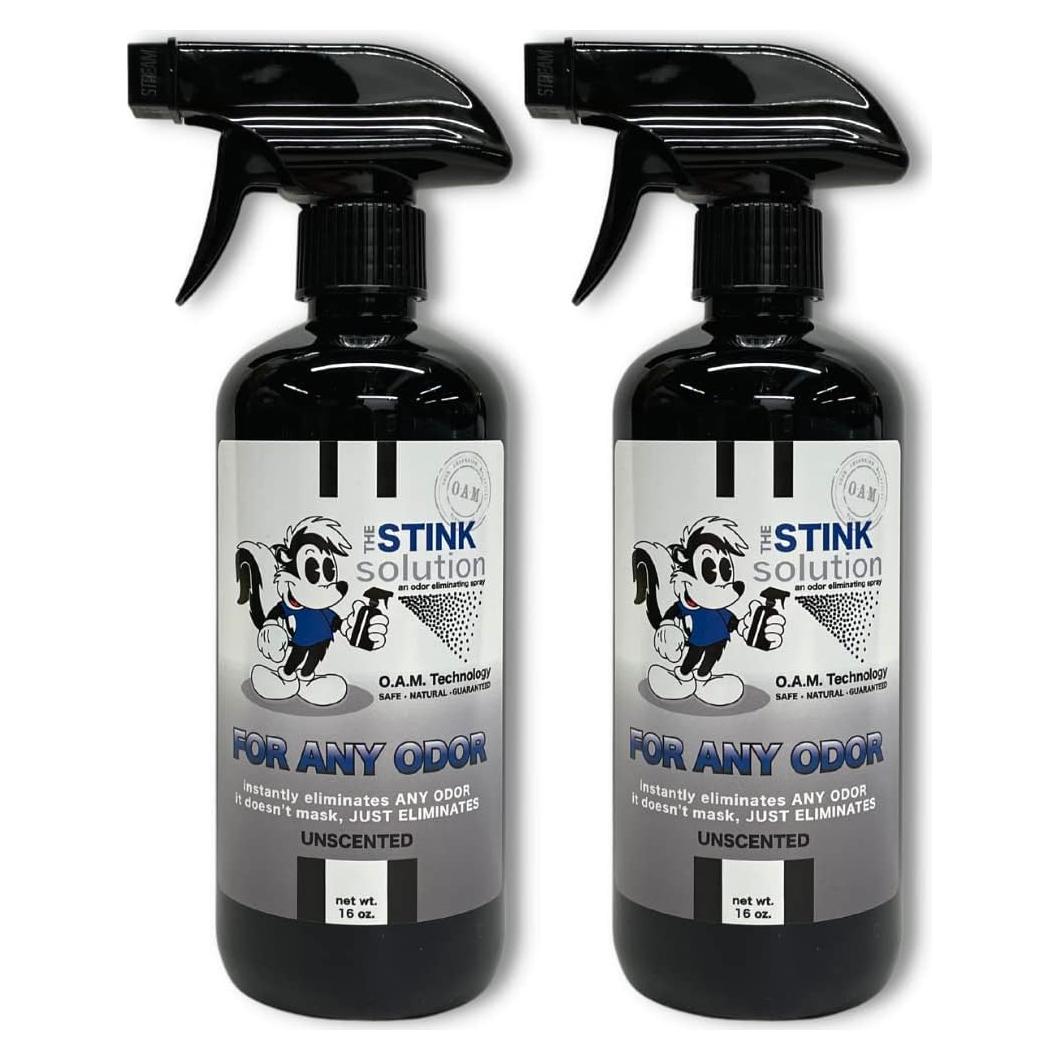 Spray Eliminador de Olores Sin Fragancia OAM - 2 Botellas 0.47L