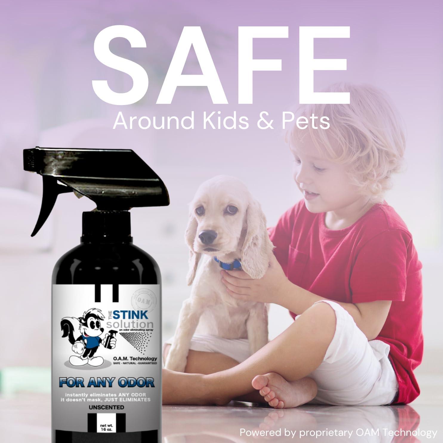 Spray Eliminador de Olores Sin Fragancia OAM - 2 Botellas 0.47L