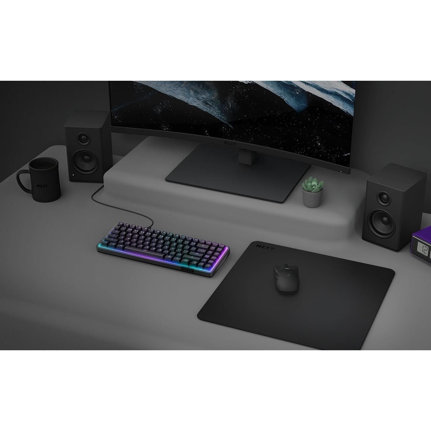 Alfombrilla de Ratón Grande NZXT Zone - Superficie Micro-Weave