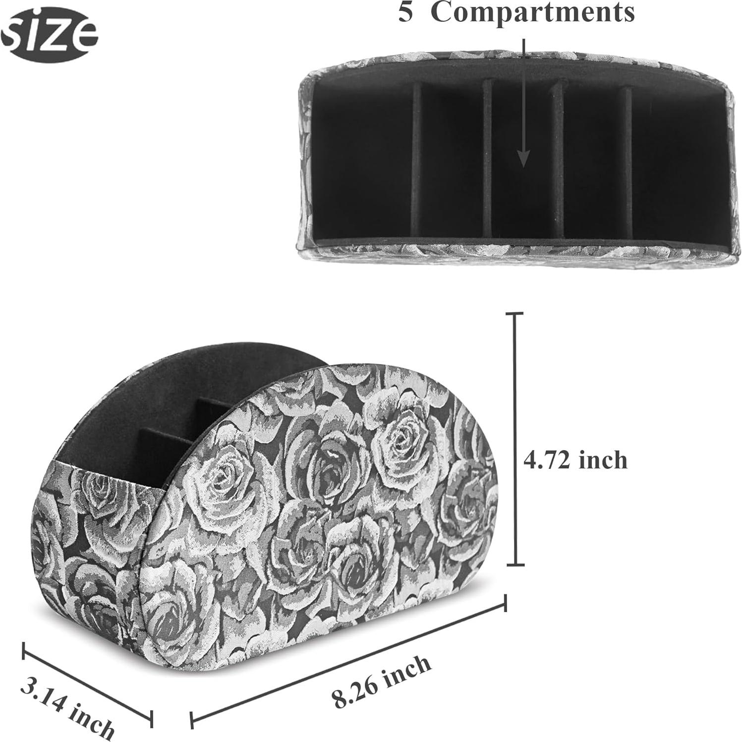 Soporte Organizador de Control Remoto QIELIZI 5 Compartimentos