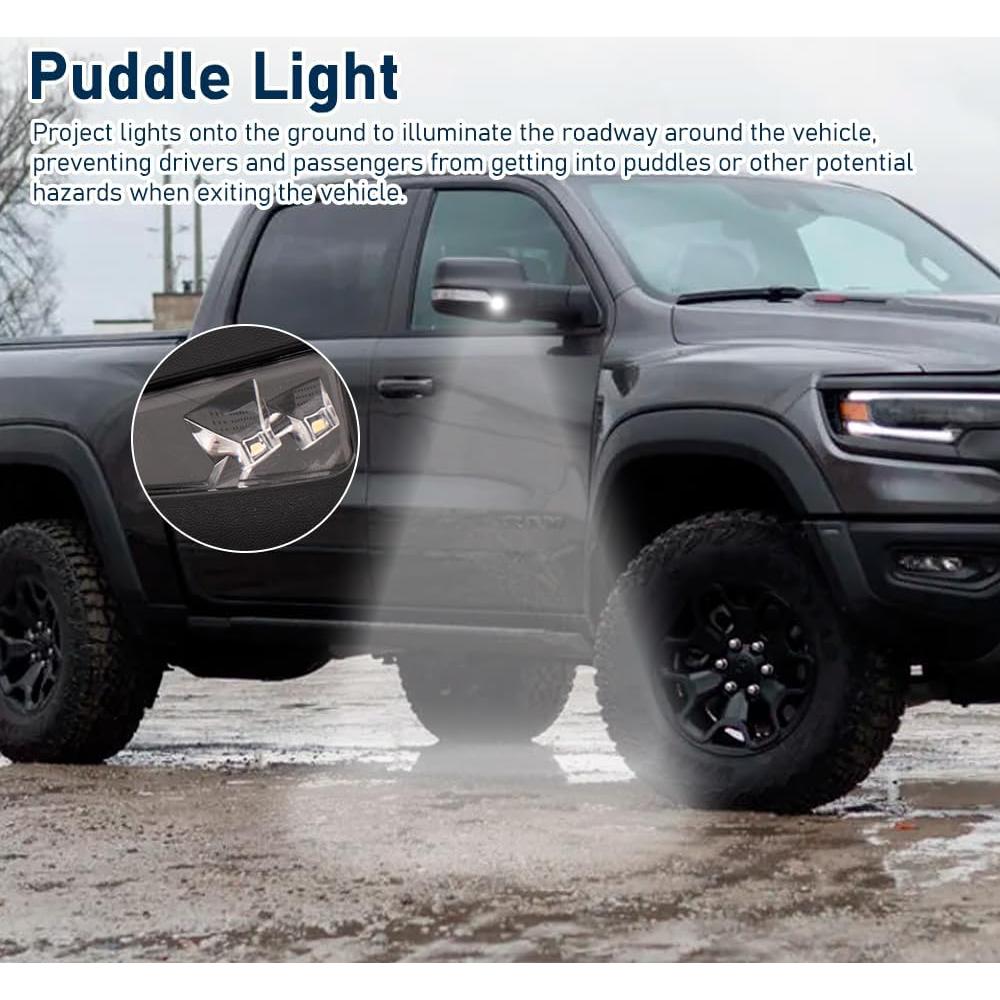 Espejo de Puerta HIGHTO para Dodge Ram 2018-2021 IH