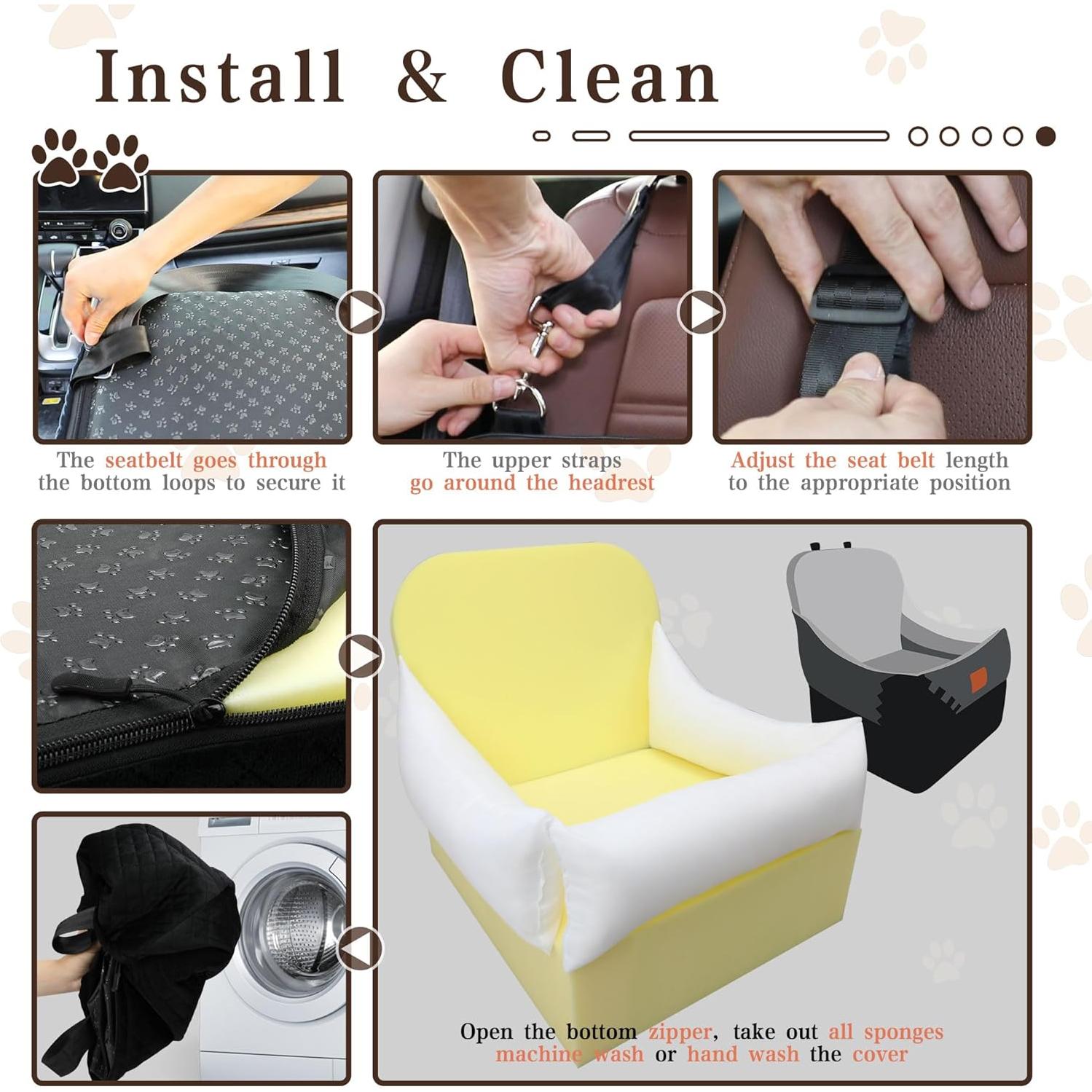 Asiento Elevador para Perros Tomyanner 52.6x52.6cm hasta 13.6kg